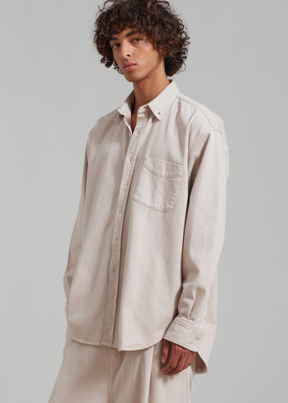 Sinclair Denim Shirt - Natural – view 1 of 7