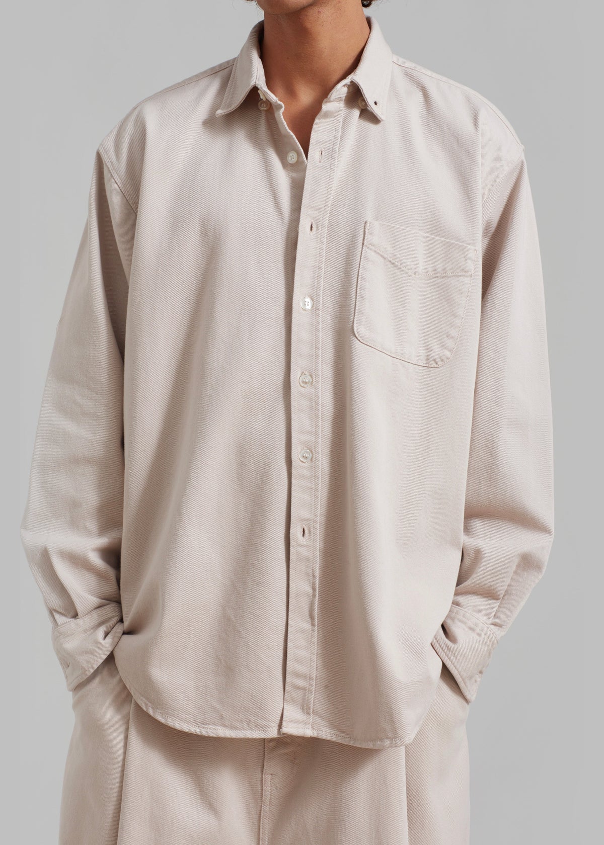 Sinclair Denim Shirt - Natural – view 3 of 7