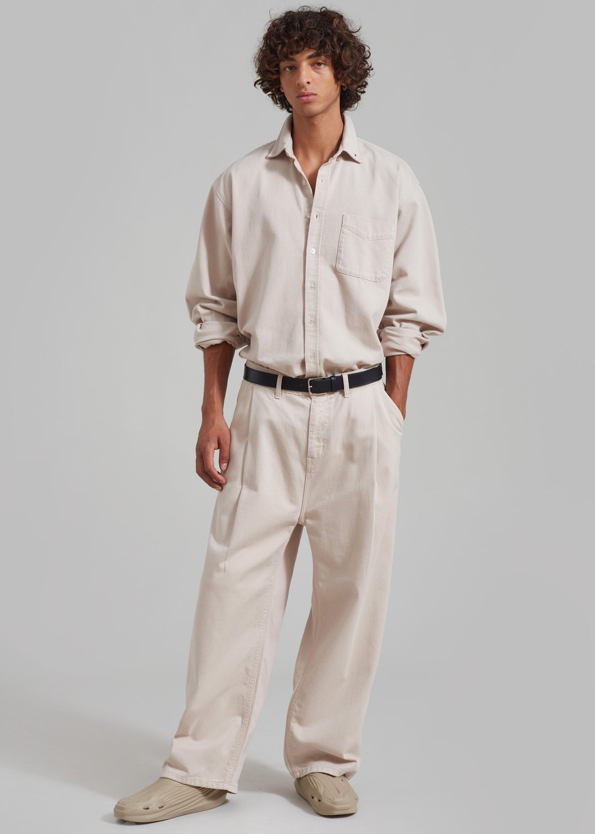 Sinclair Denim Shirt - Natural – view 5 of 7