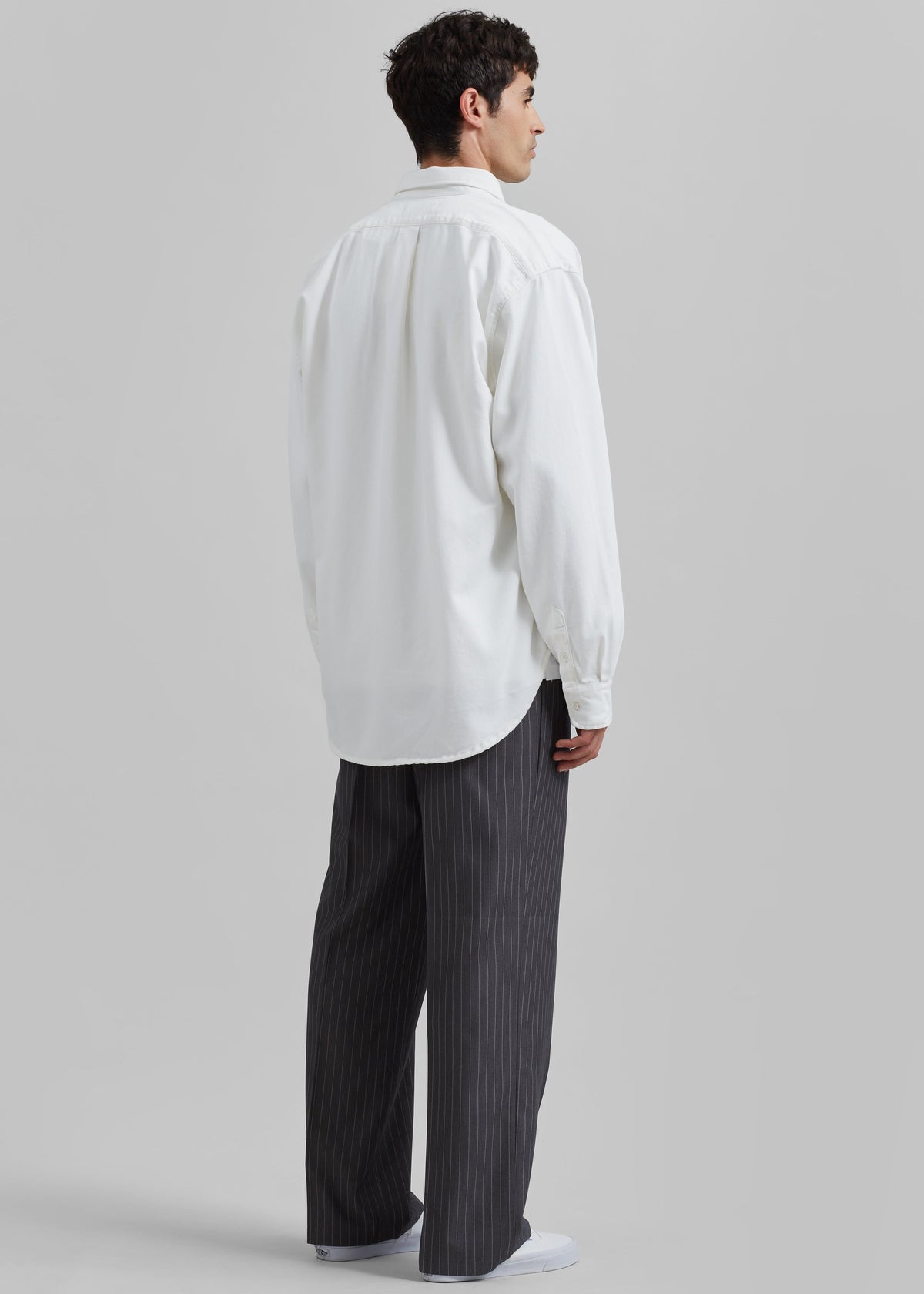 Sinclair Denim Shirt - Off White – view 6 of 7