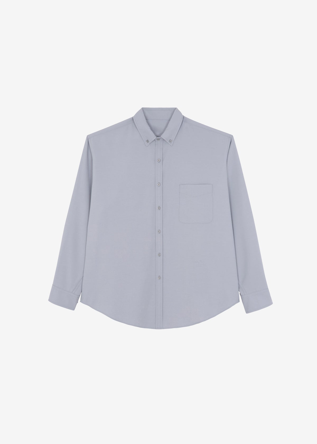 Sinclair Oxford Shirt - Grey – view 11 of 11