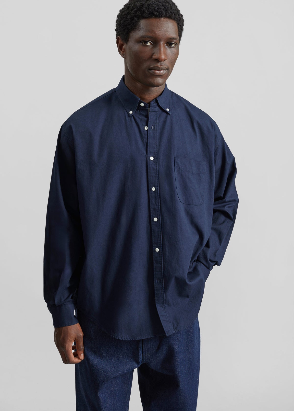 Sinclair Shirt - Navy – view 2 of 6
