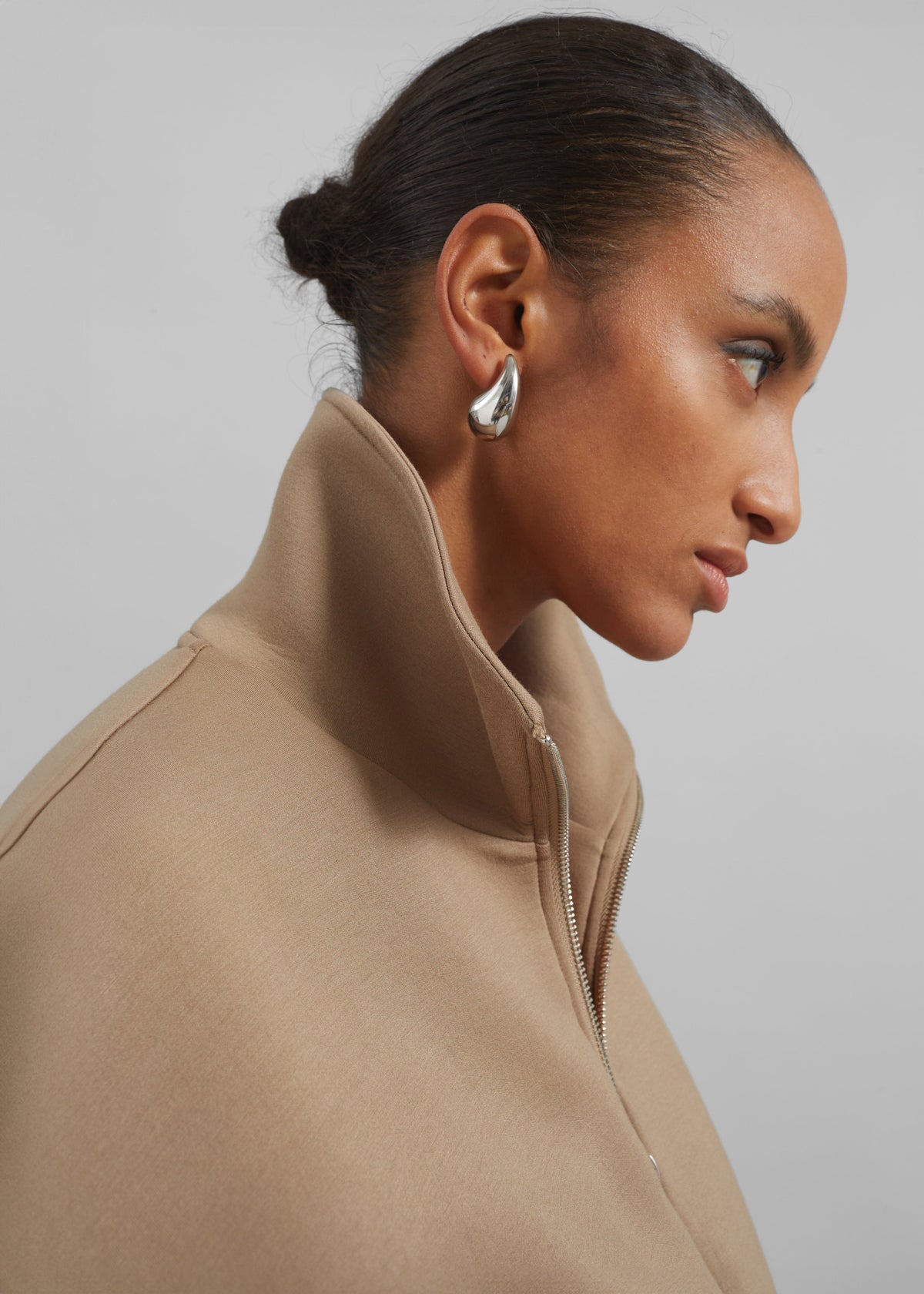 Sorelle Peplum Jacket - Camel – view 6 of 8