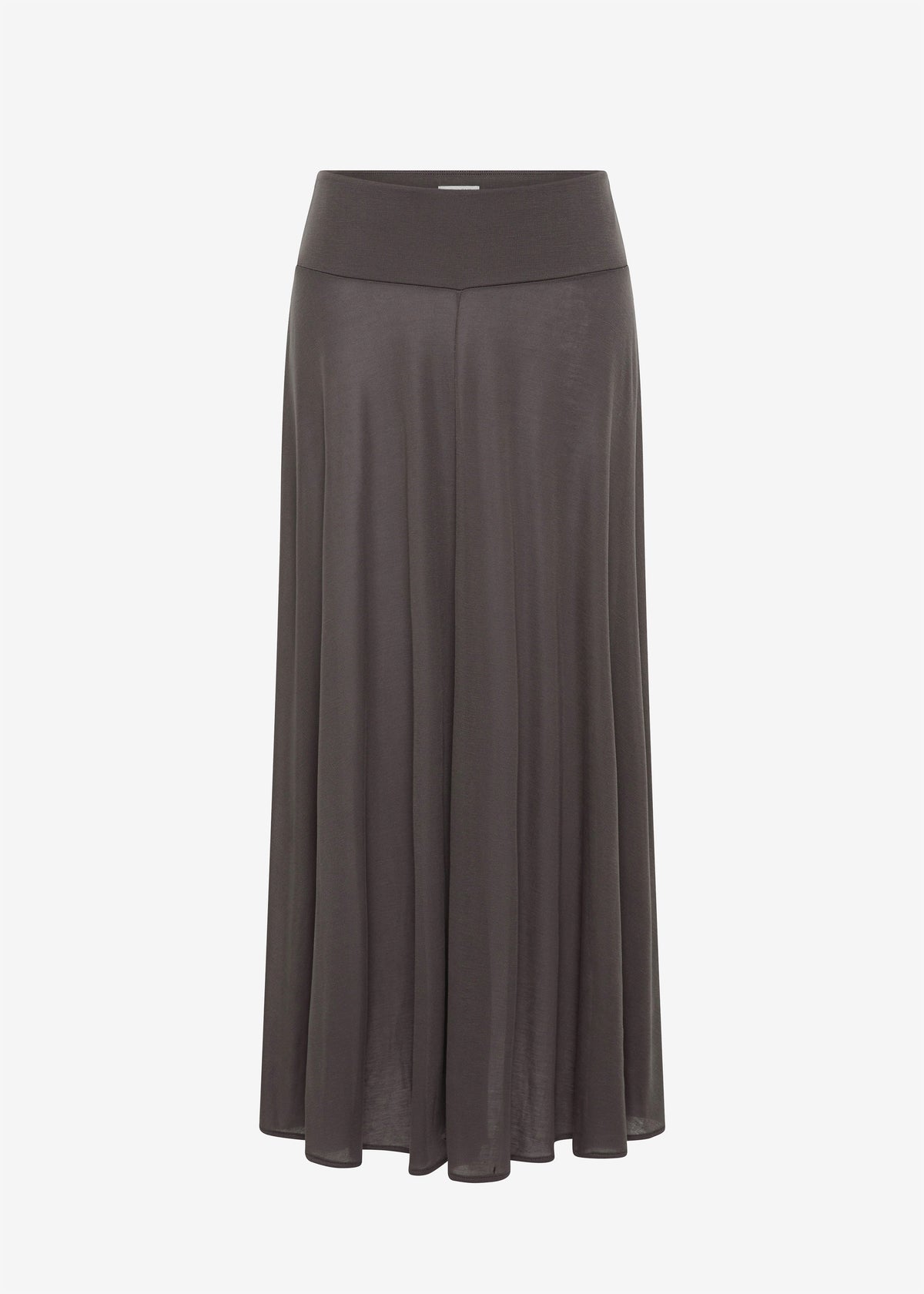 St. Agni Fluid Jersey Skirt - Soot – view 6 of 6