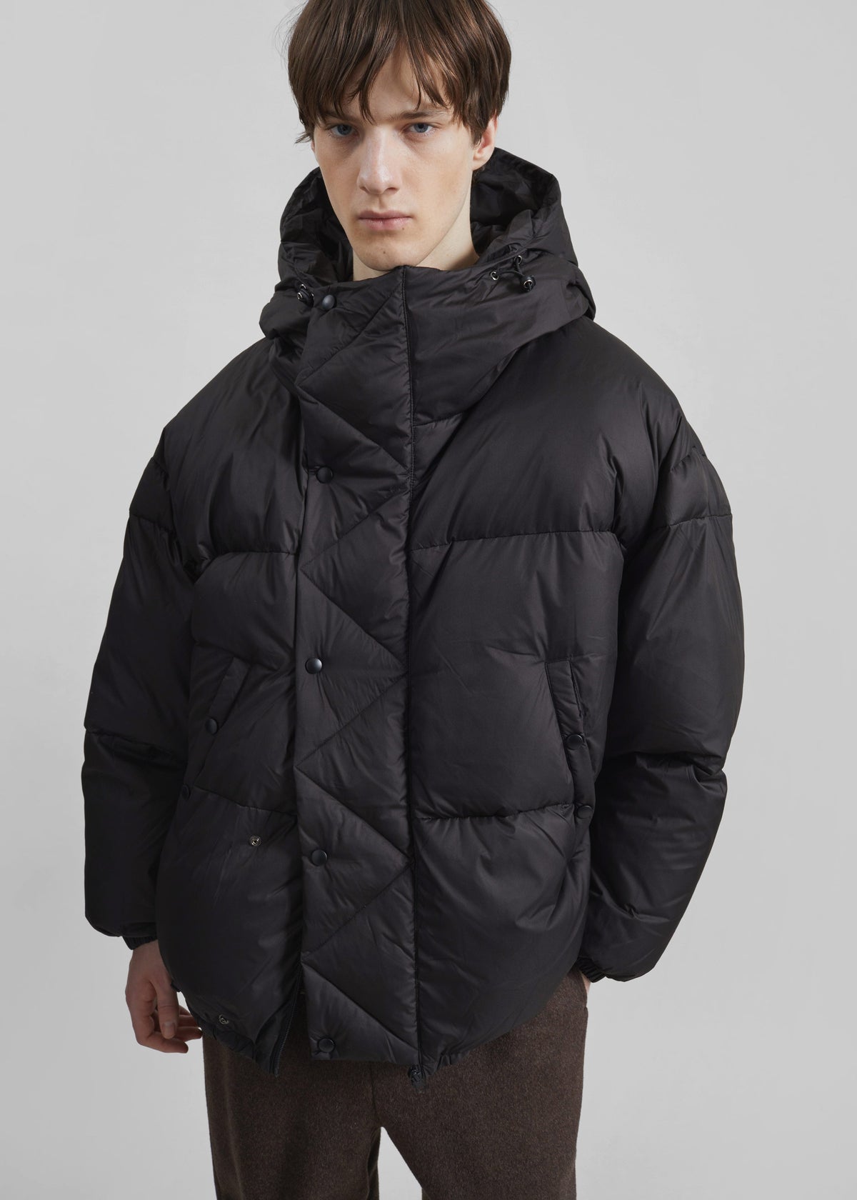Strabane Puffer Jacket - Black – view 1 of 8
