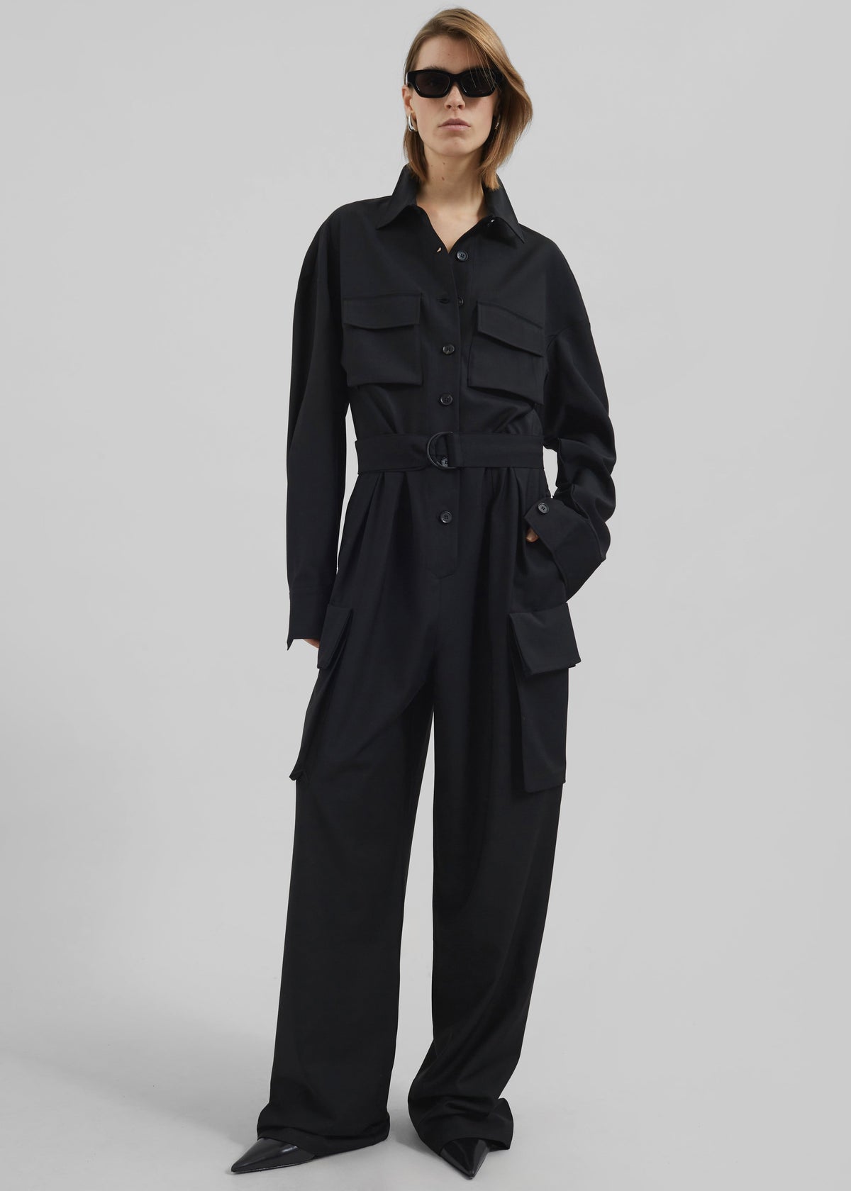 Suzie Jumpsuit - Black – view 2 of 8