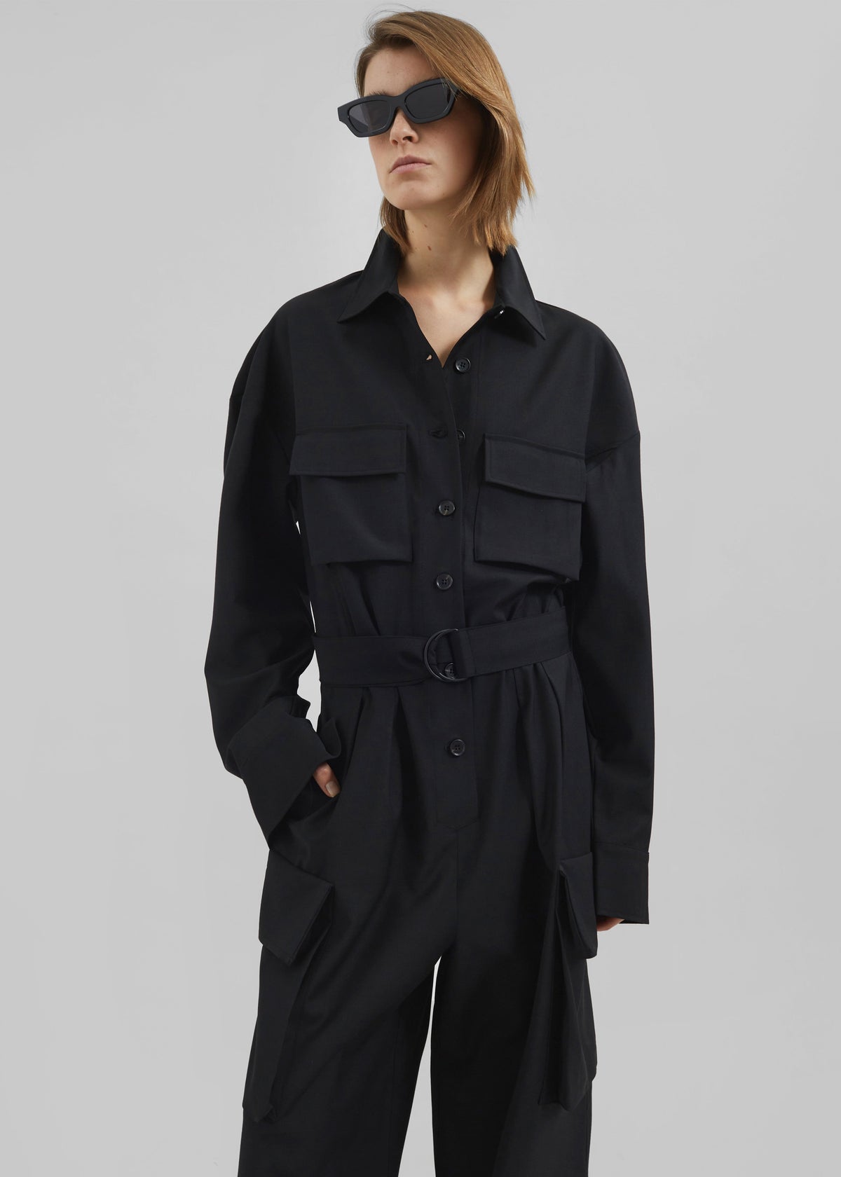Suzie Jumpsuit - Black – view 6 of 8