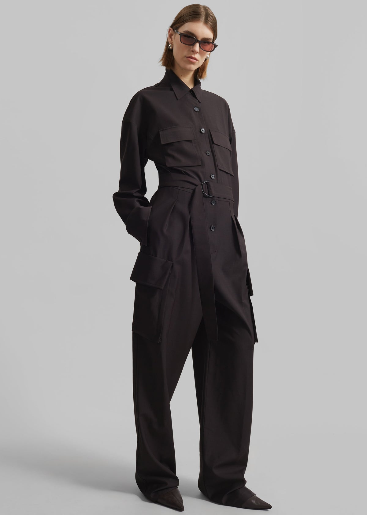 Suzie Jumpsuit - Brown – view 4 of 9