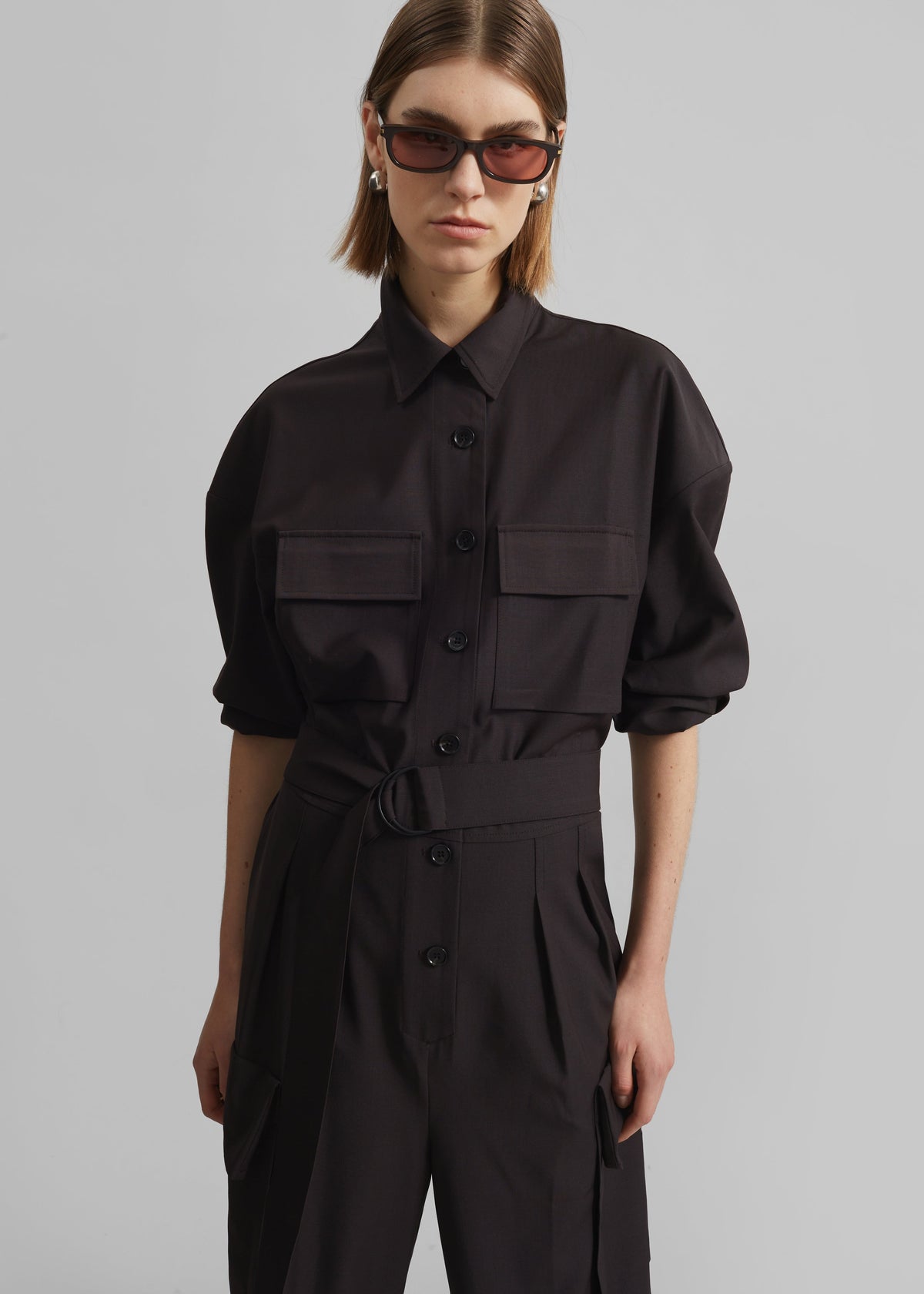 Suzie Jumpsuit - Brown – view 2 of 9