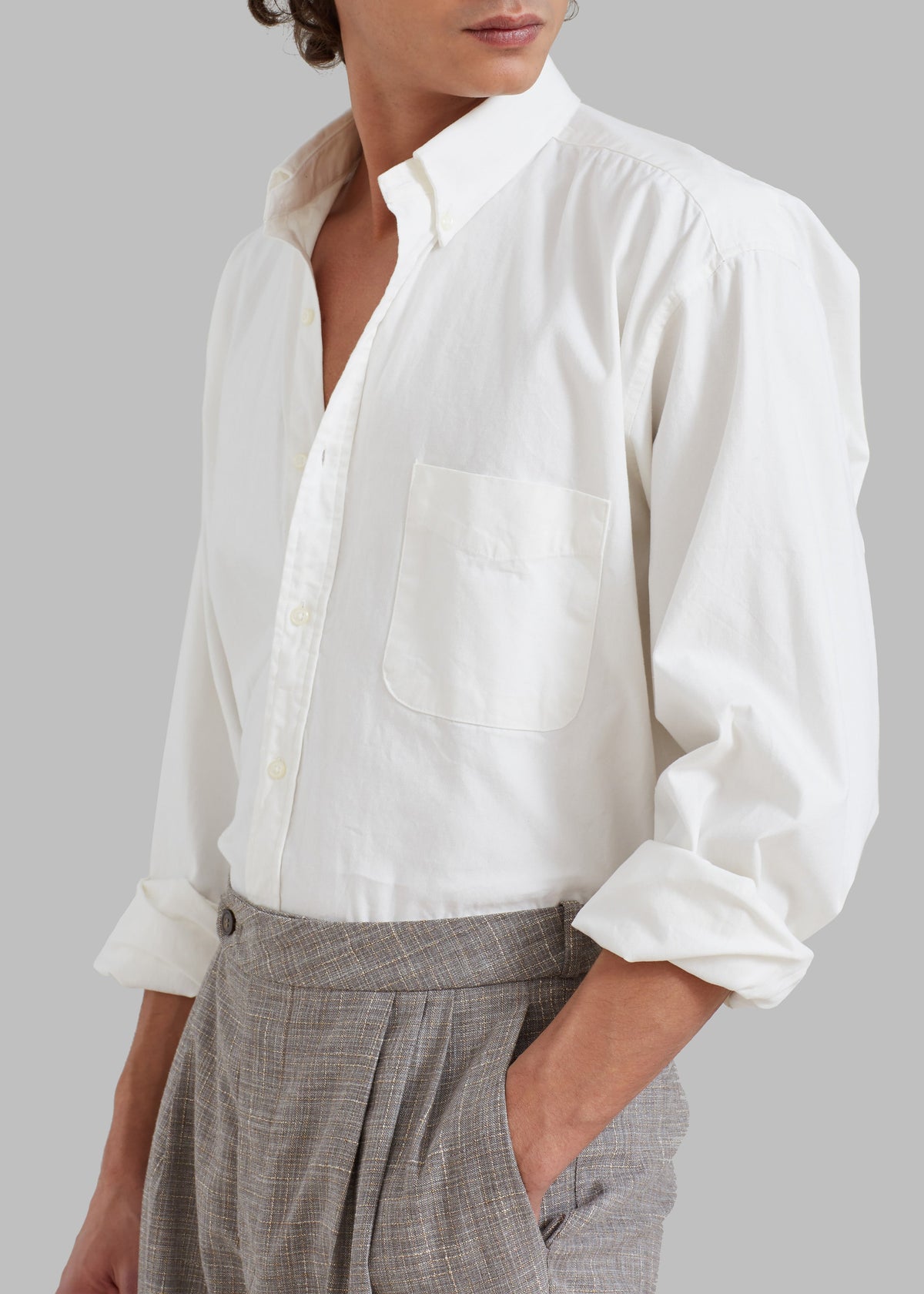 Sinclair Shirt - White – view 4 of 4