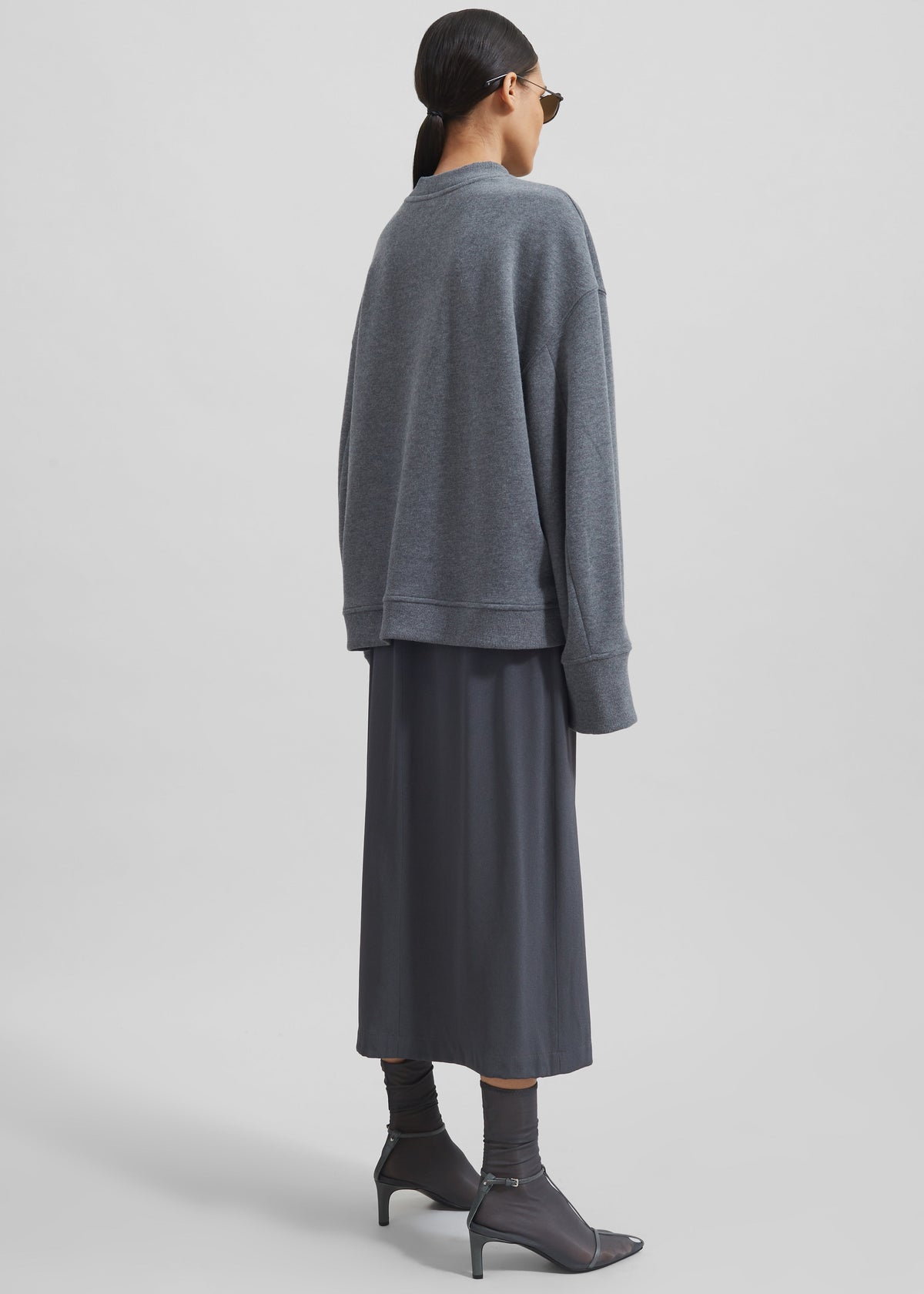 Talia Sweatshirt - Dark Grey – view 11 of 12