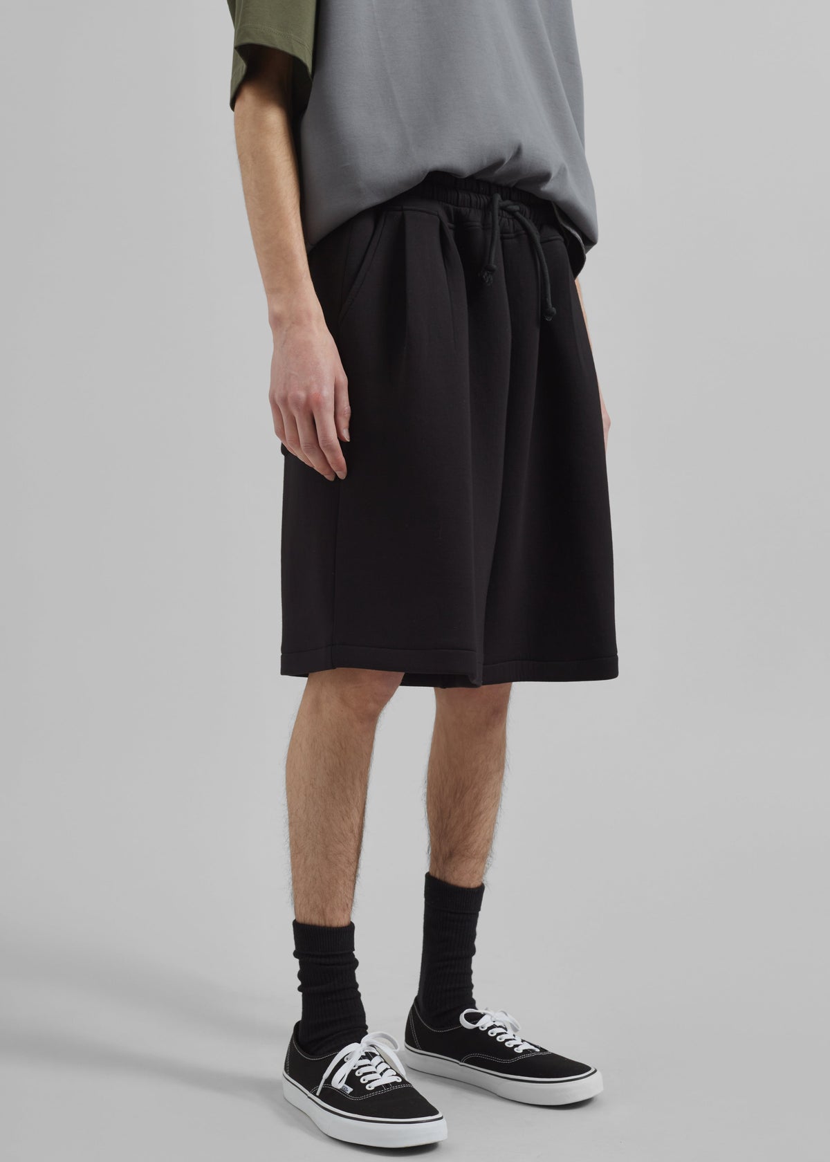 Tate Sweat Shorts - Black – view 2 of 7