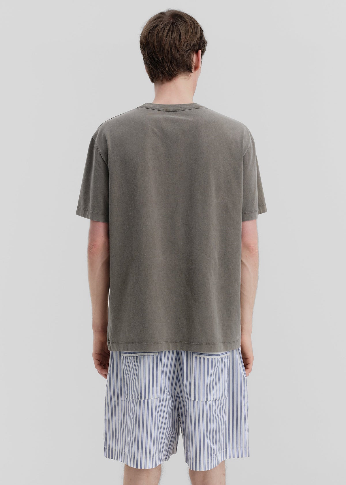 Tekla Men's T-Shirt - Sun Bleached Taupe – view 4 of 5