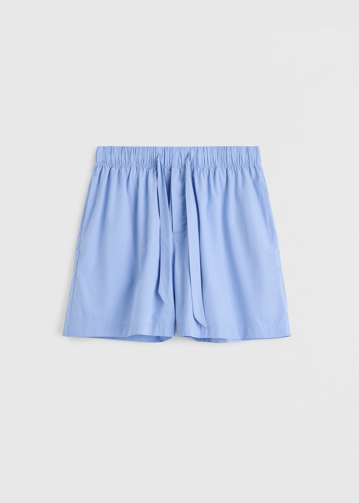 Tekla Poplin Pyjama Shorts - Cornflower Blue – view 11 of 11