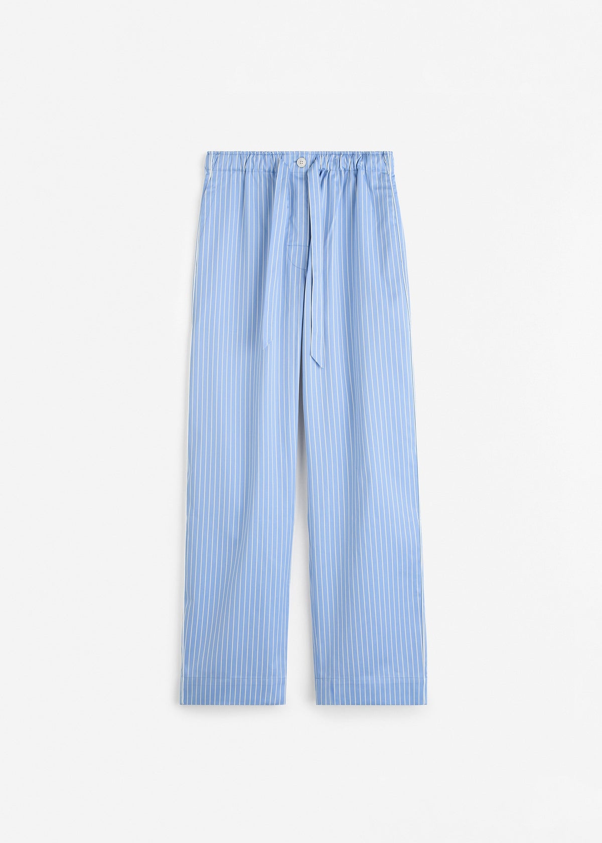 Tekla Sateen Pyjama Pants - Polo Stripes – view 7 of 7