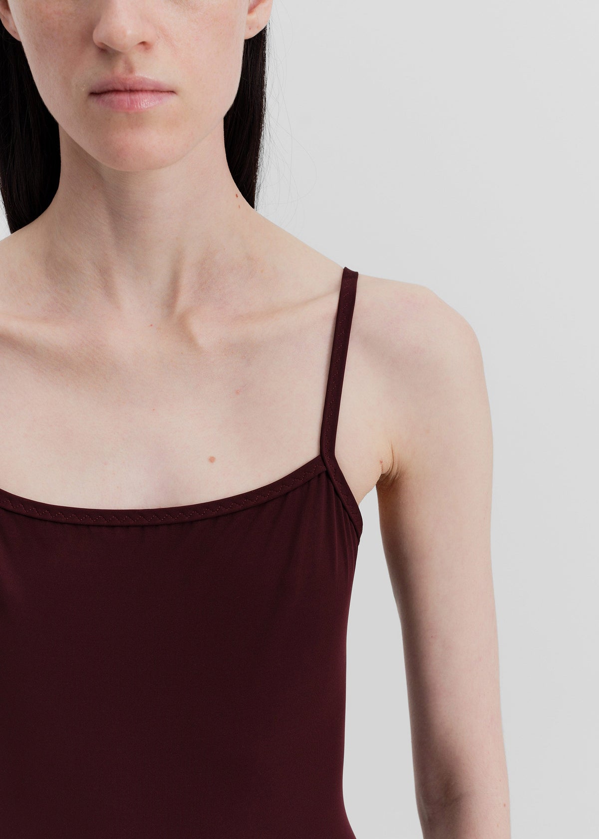 Tekla Swimsuit - Burgundy – view 2 of 4