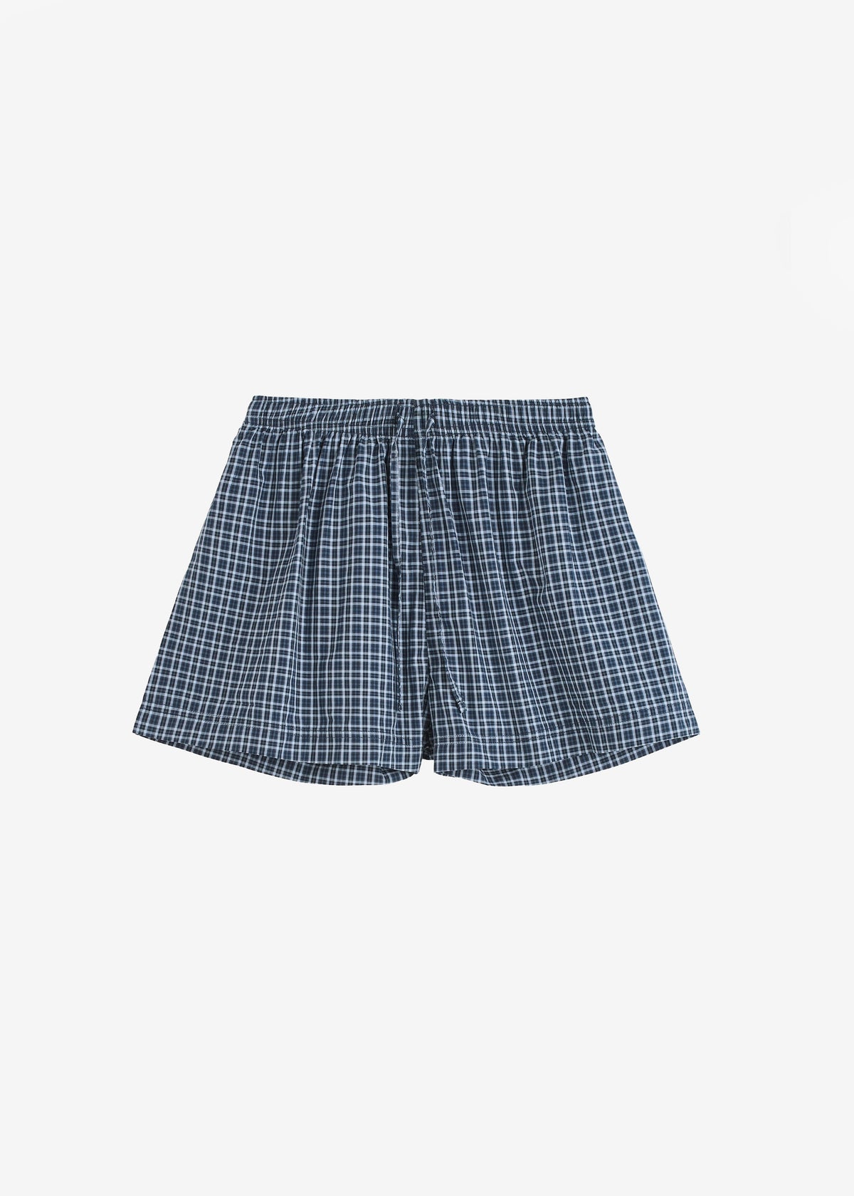 Tekla Fine Twill Shorts - Lanegan Checks – view 6 of 6