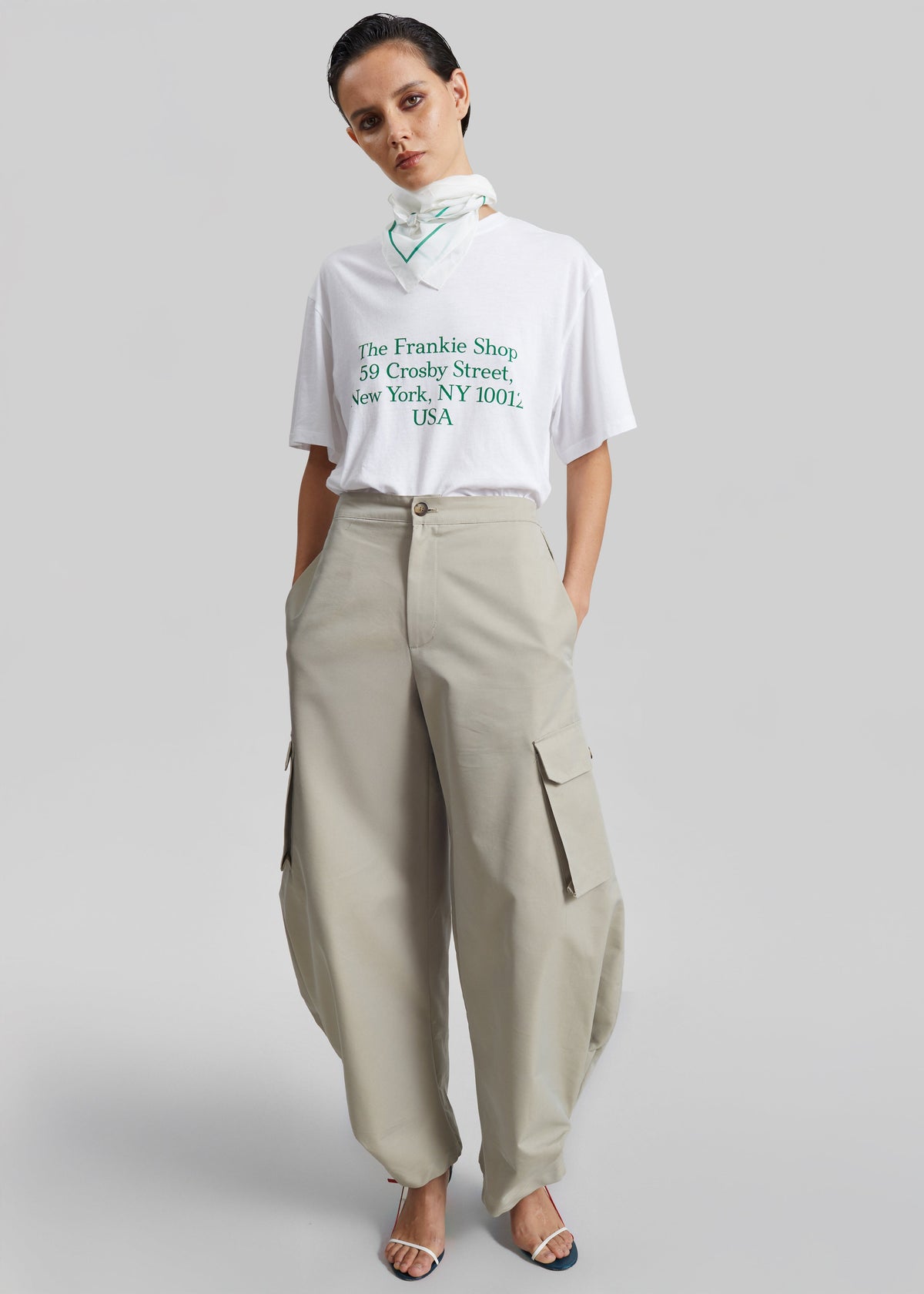 Nickishop Crosby T-Shirt - White/Green – view 1 of 8
