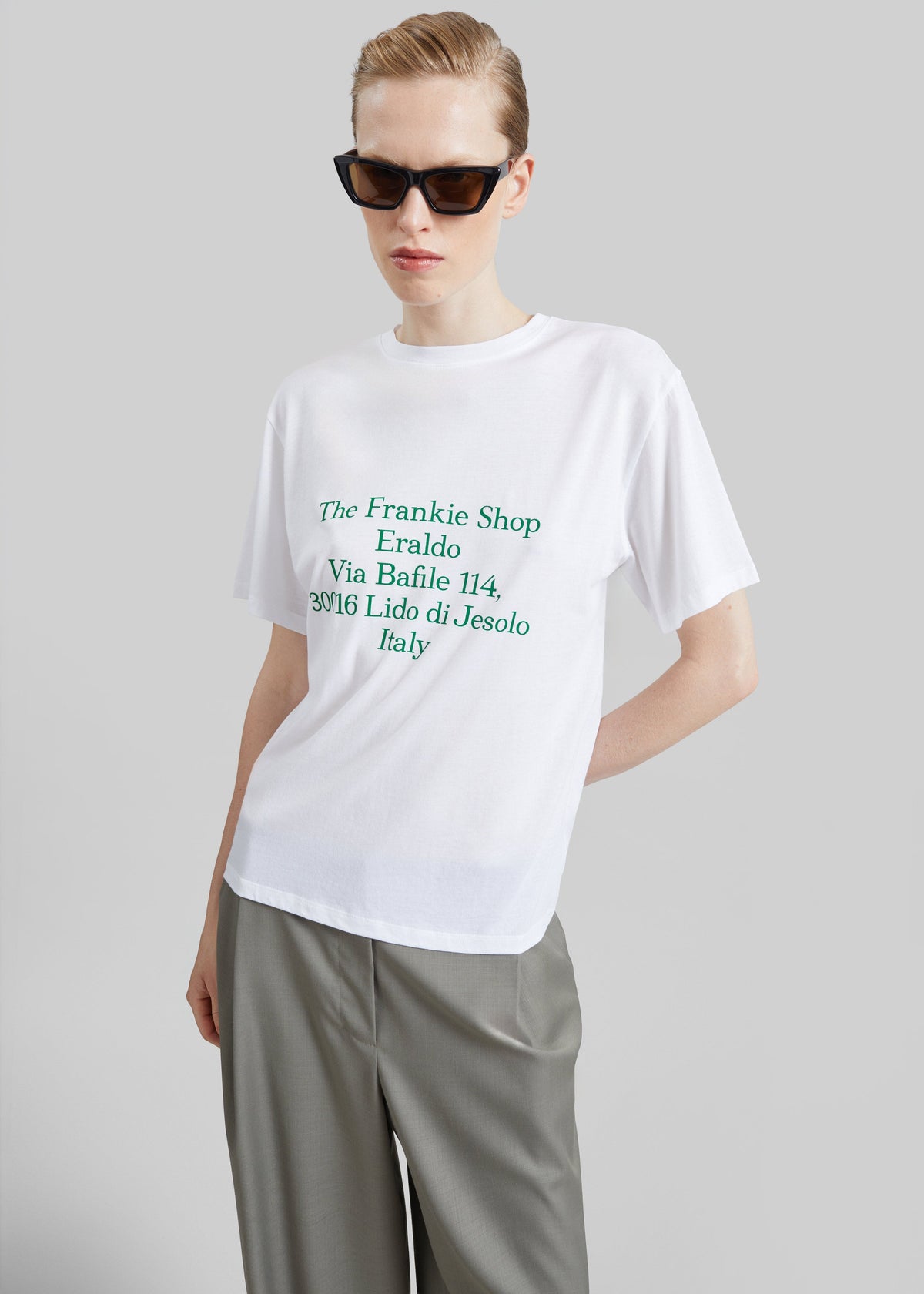 Nickishop Eraldo T-Shirt - White/Green – view 1 of 6