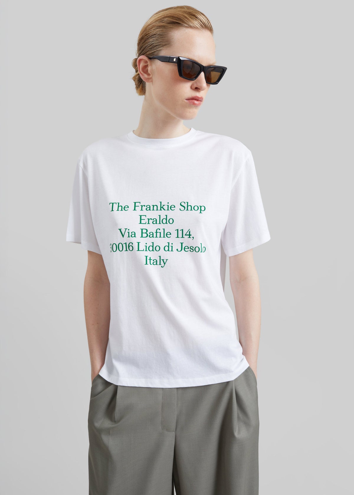Nickishop Eraldo T-Shirt - White/Green – view 3 of 6
