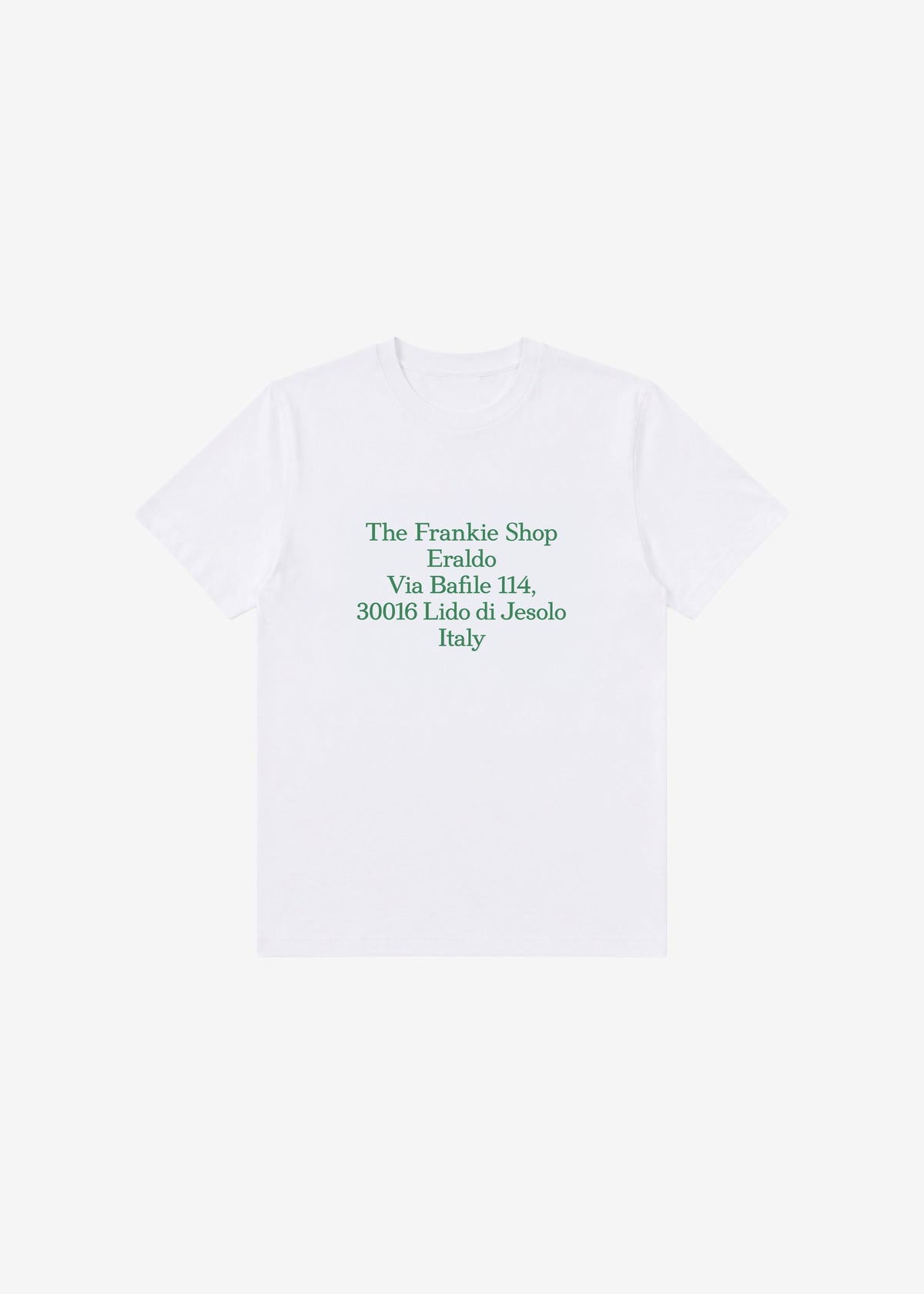 Nickishop Eraldo T-Shirt - White/Green – view 6 of 6