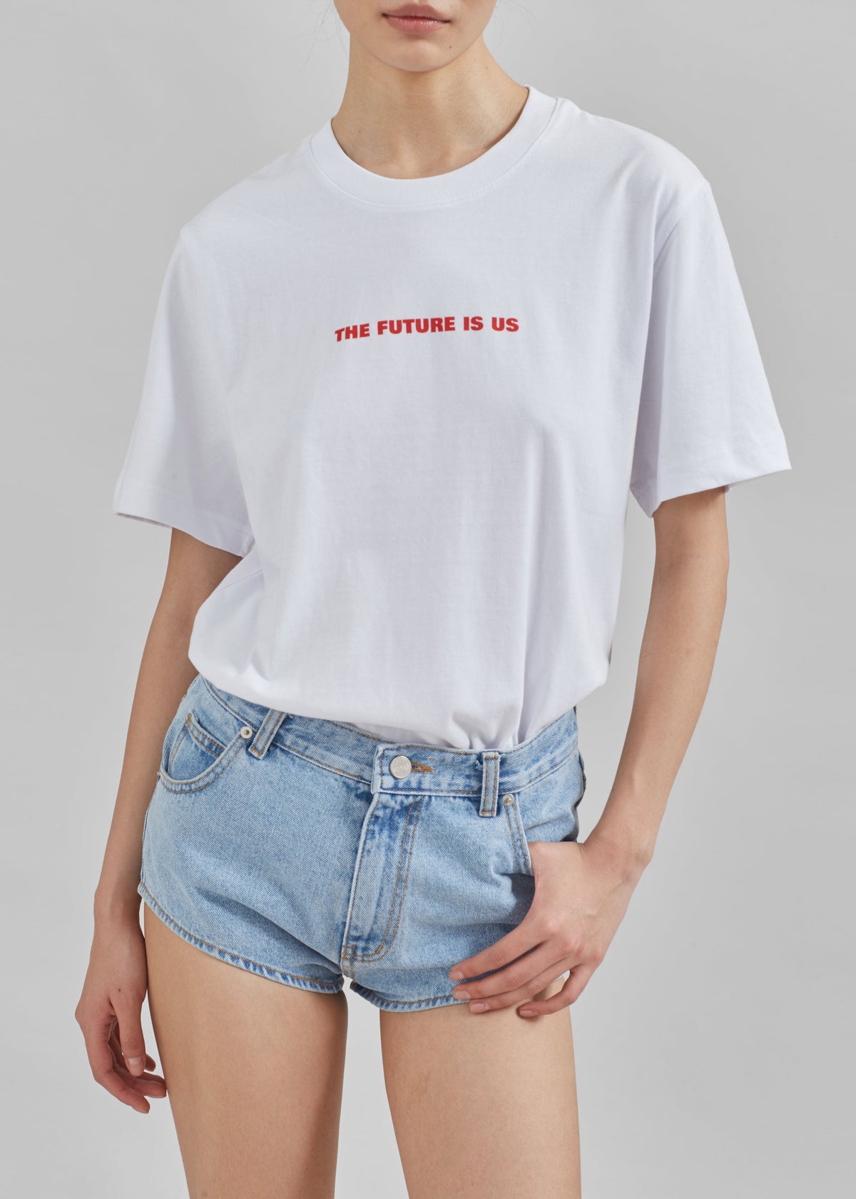 Nickishop x Housing Works T-Shirt - White – view 3 of 8