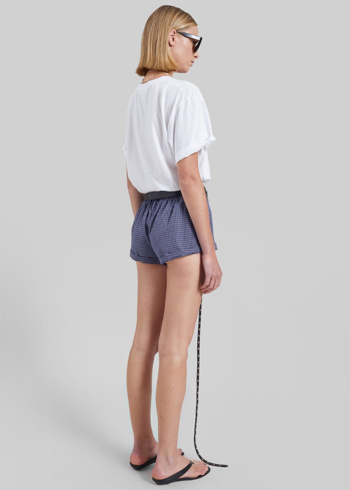 Nickishop Saint-Claude T-Shirt - White/Blue – view 4 of 5