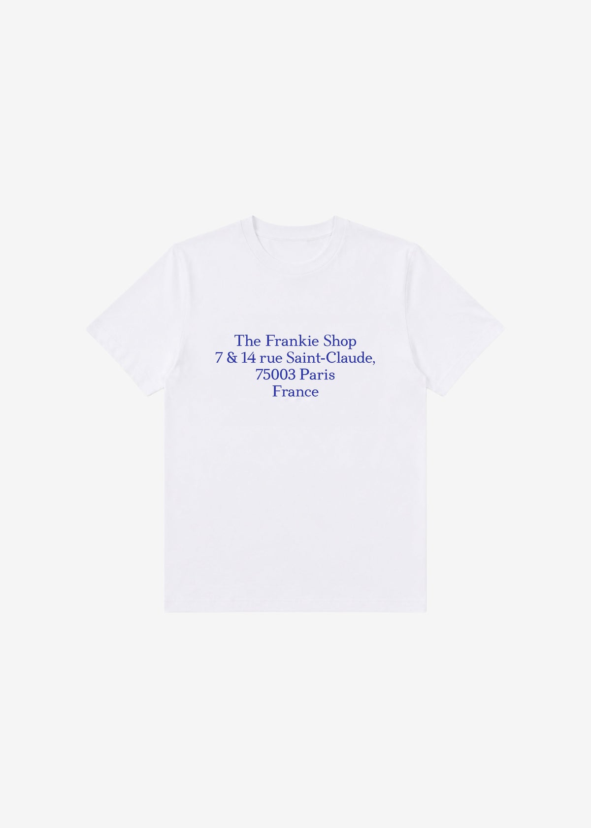 Nickishop Saint-Claude T-Shirt - White/Blue – view 5 of 5