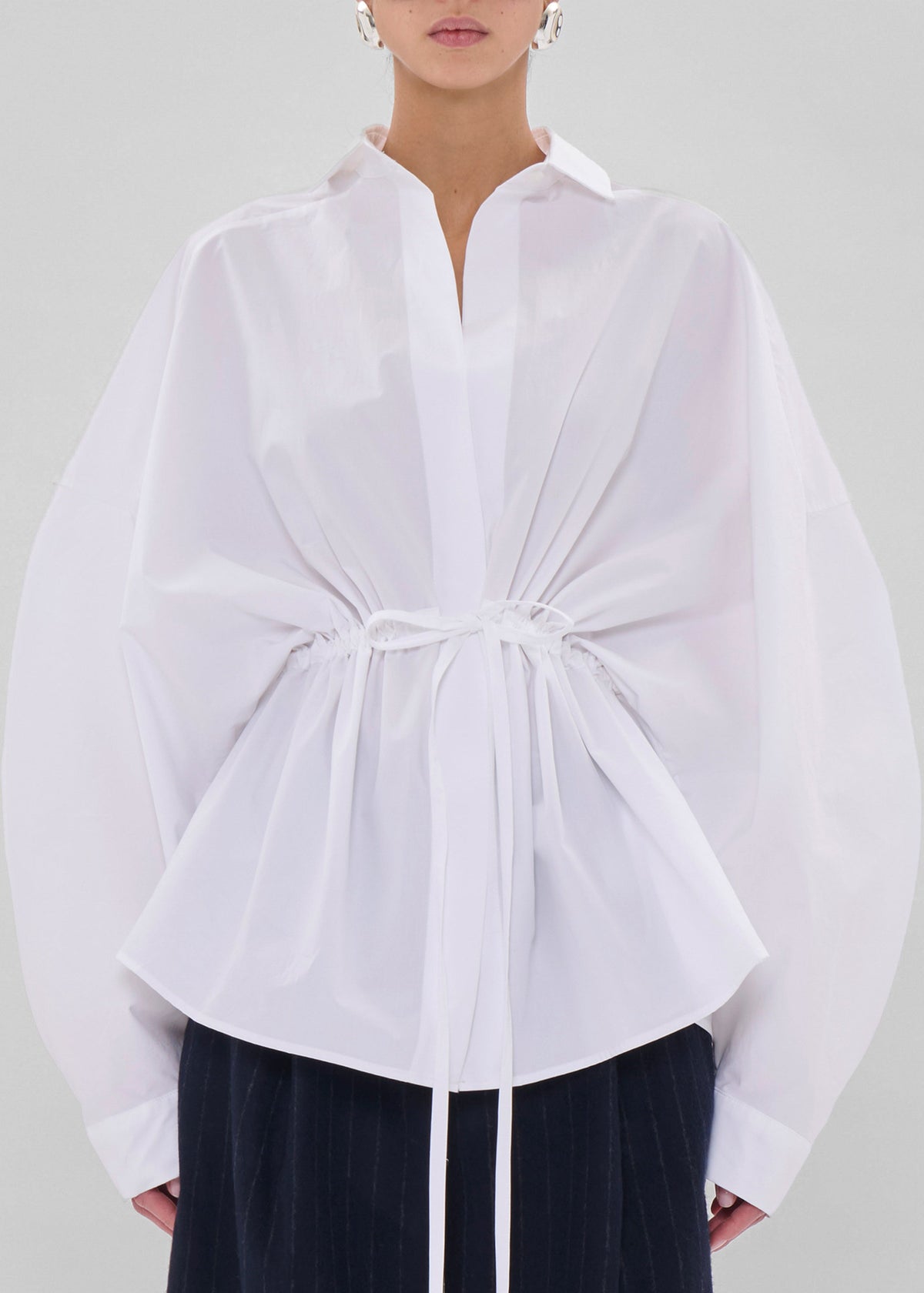 TheLatest E-Dalida Shirt - White – view 2 of 4