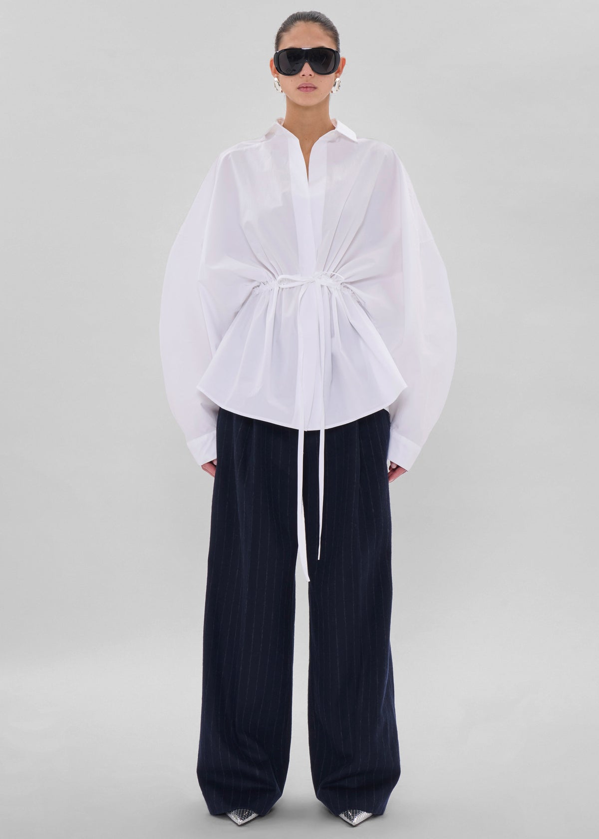 TheLatest E-Dalida Shirt - White – view 1 of 4