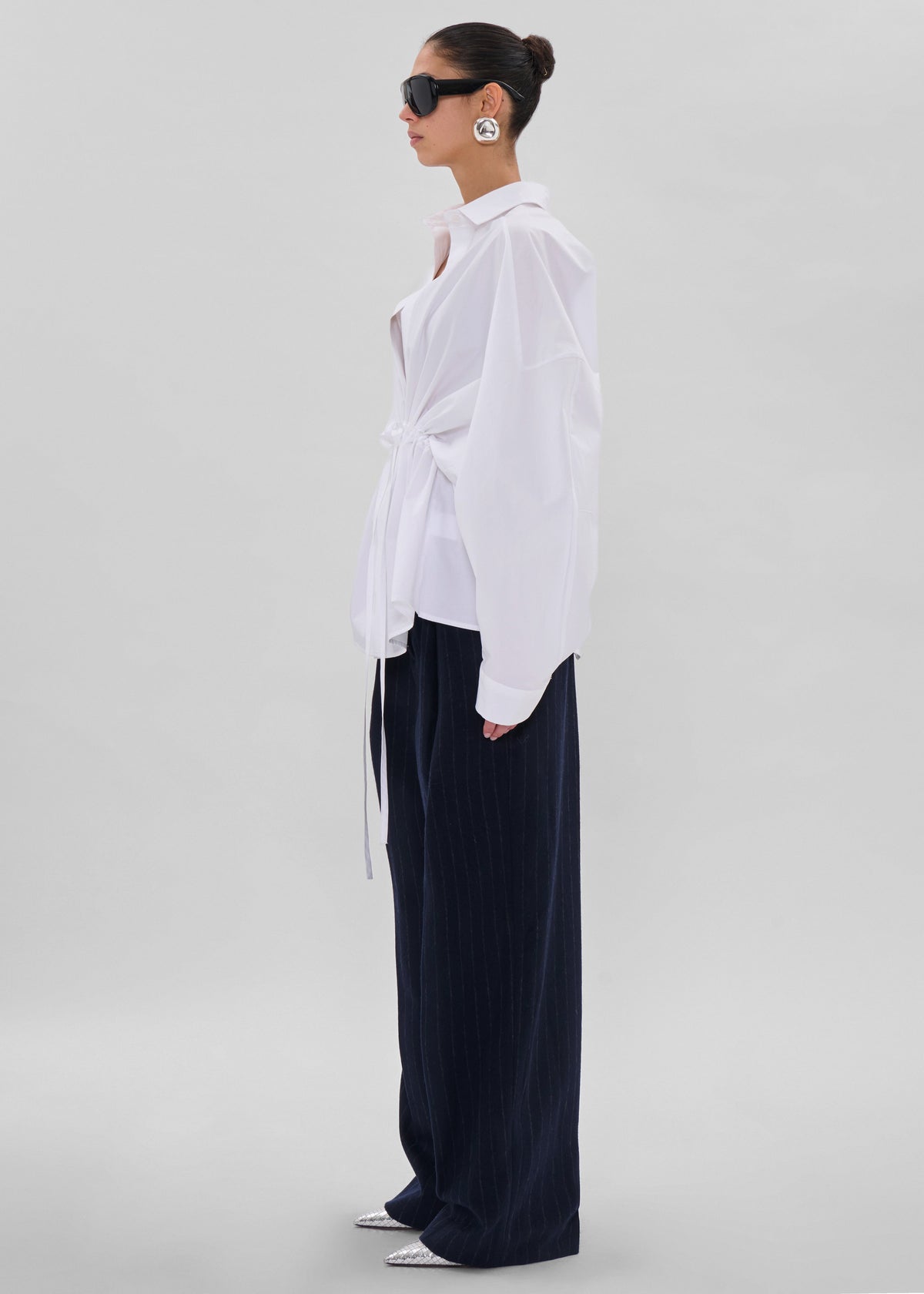 TheLatest E-Dalida Shirt - White – view 3 of 4