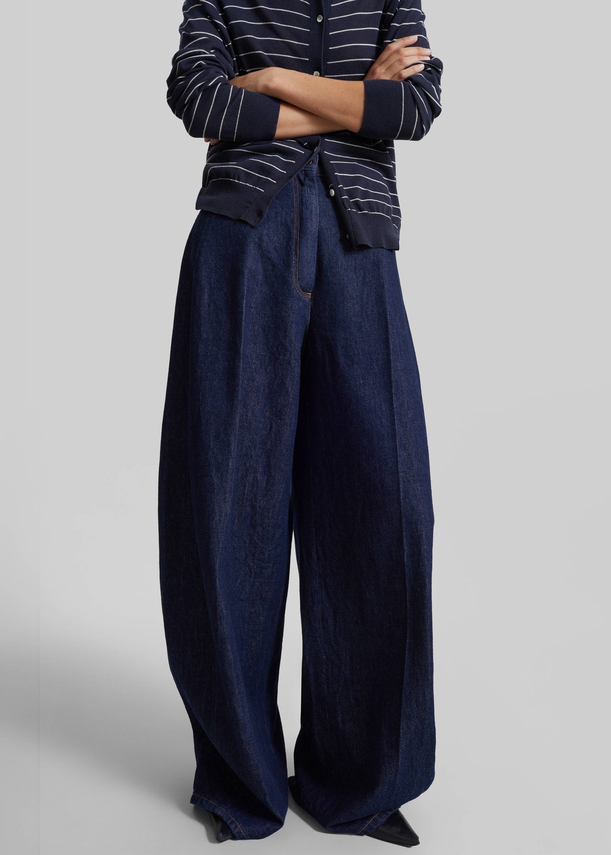 TheLatest Evie Denim Pants - Blue – view 7 of 8