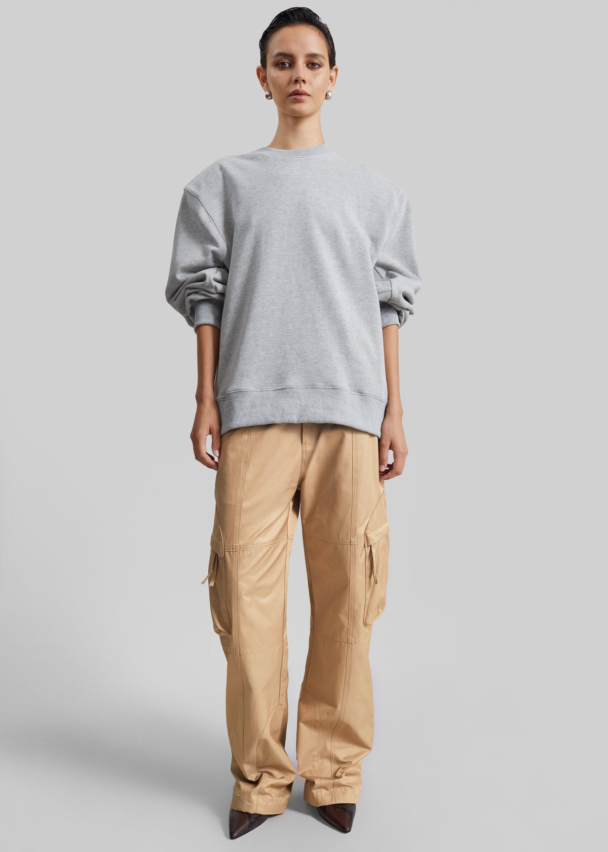 Kelly Cotton Cargo Pants - Camel – view 5 of 9