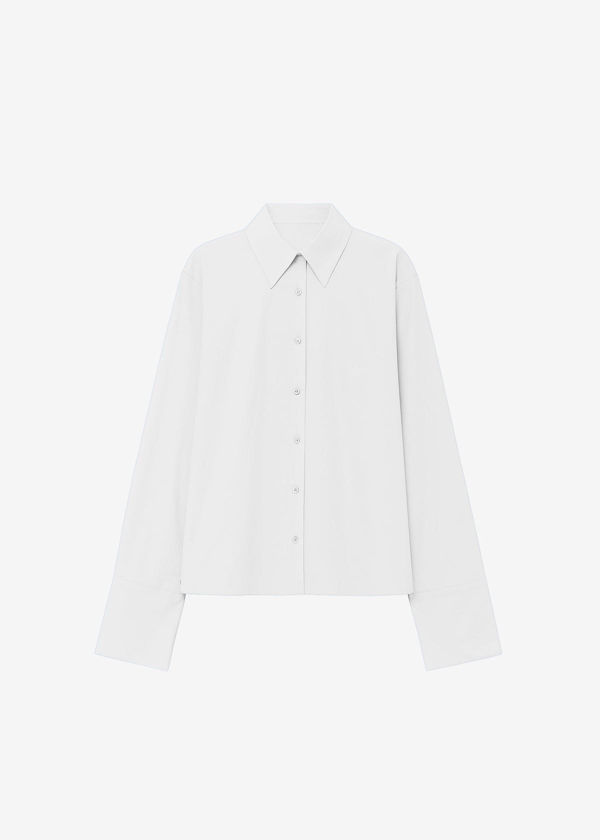Tila Wide Sleeve Shirt - White – view 6 of 6