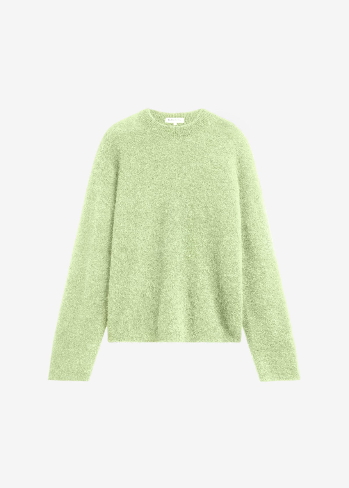 Timea Mohair Fuzzy Sweater - Lime – view 6 of 6