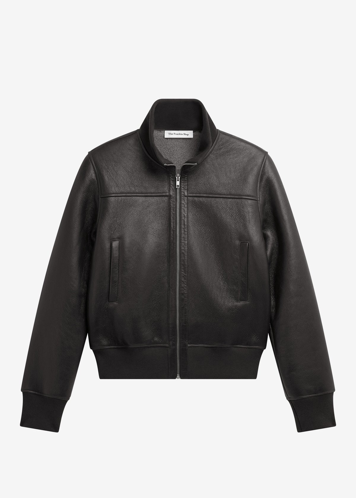 Tobias Leather Jacket - Black – view 7 of 7