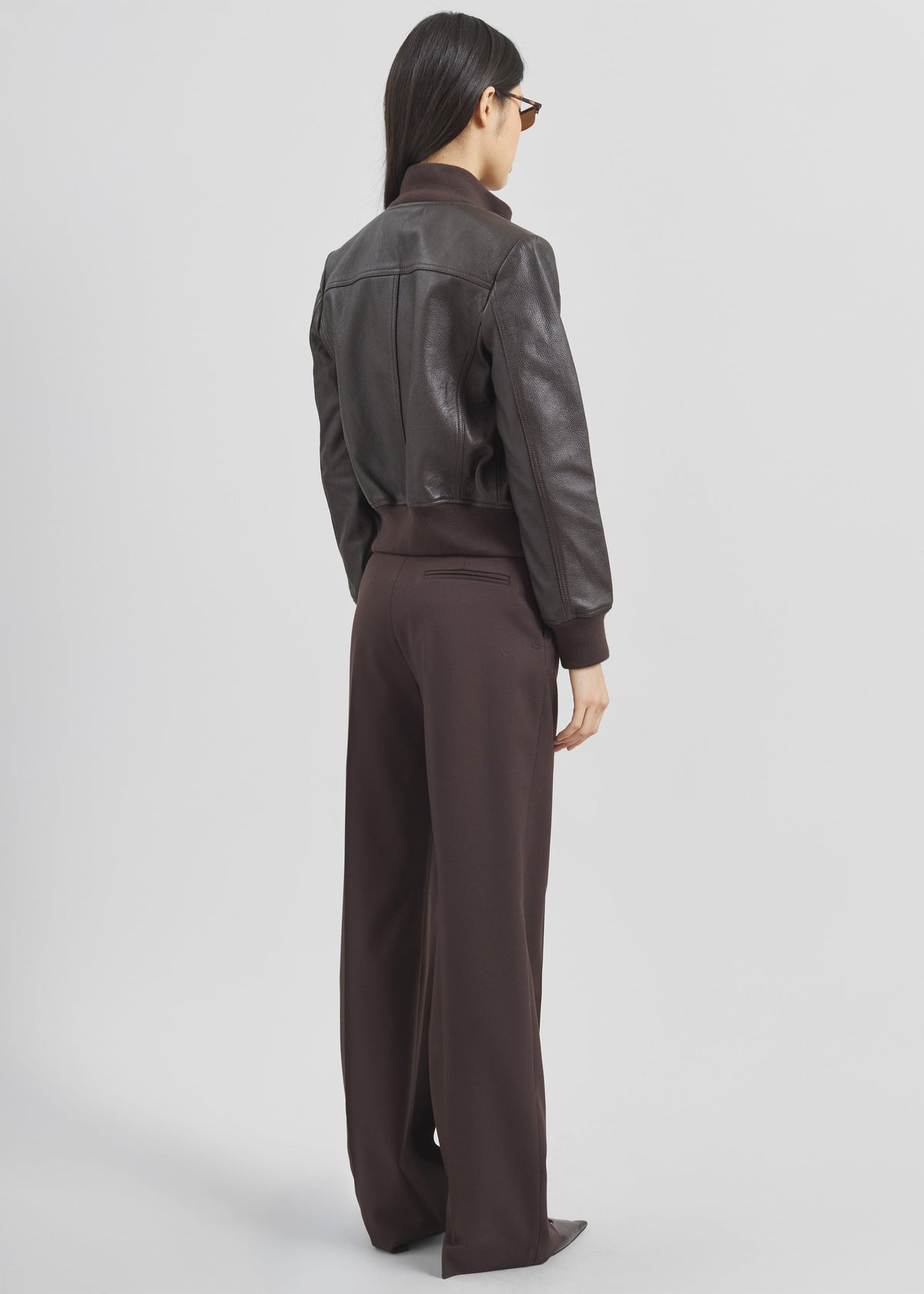 Tobias Leather Jacket - Vintage Brown – view 6 of 6
