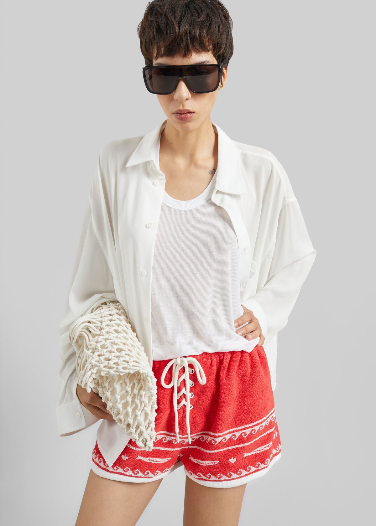 Tolfa Soft Tank Top - White – view 6 of 8