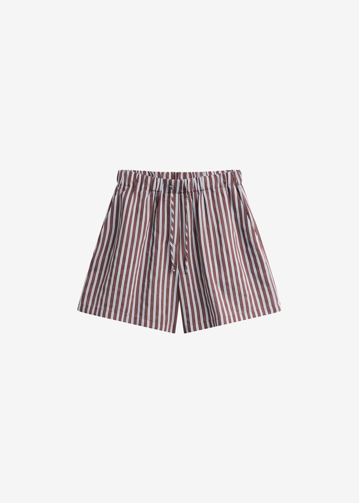 Toscane Boxer Shorts - Brown/White Stripe – view 9 of 9