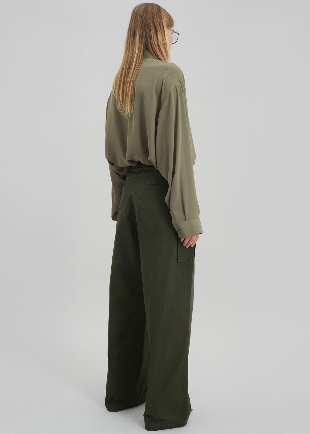 Tova Cargo Pants - Deep Green – view 8 of 9