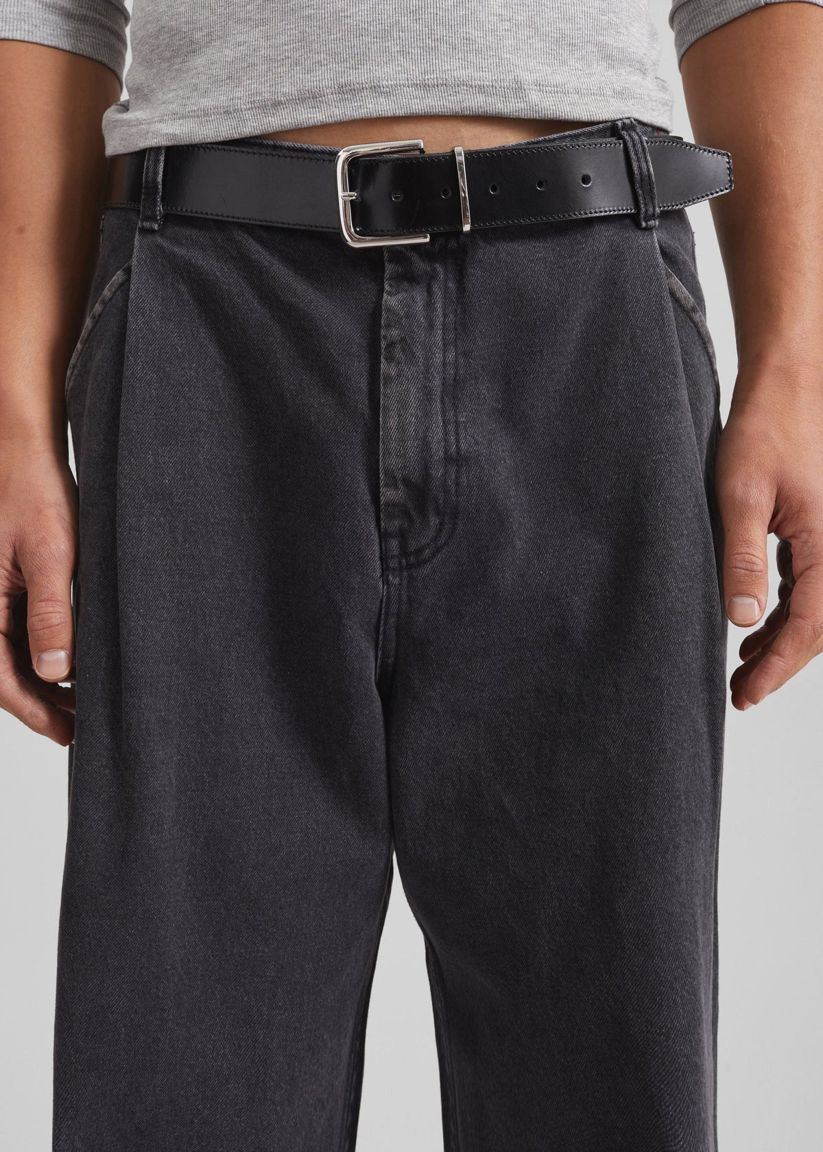 Trafal Wide Jeans - Black Wash – view 4 of 8
