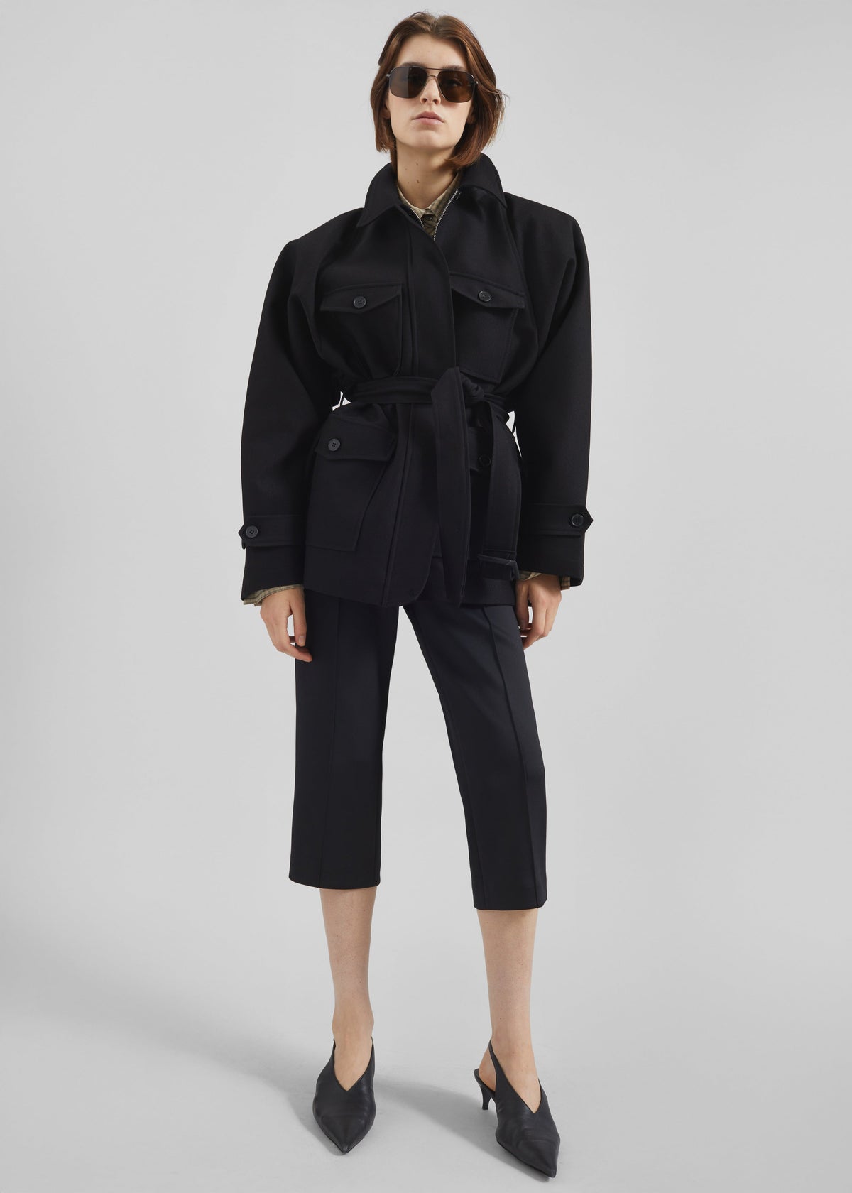 Trevose Padded Utility Jacket - Black – view 9 of 11