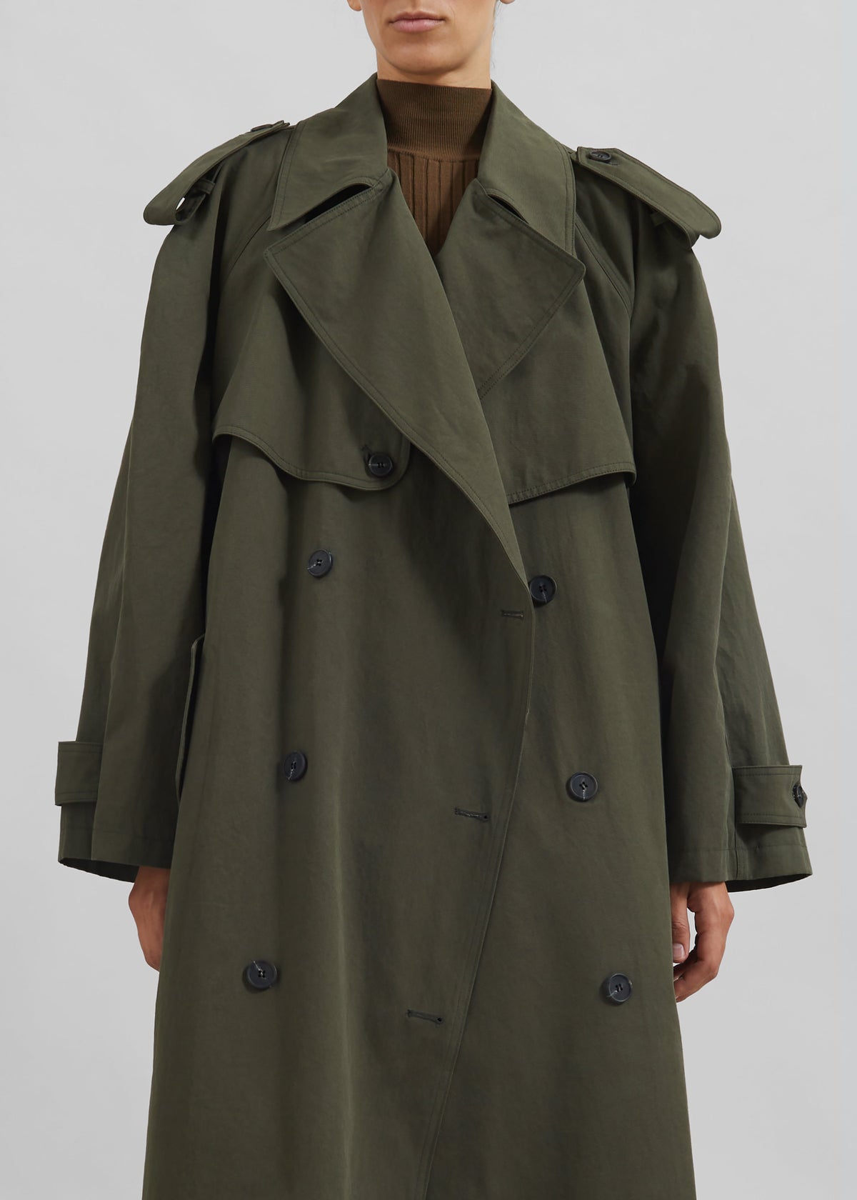 Tromso Convertible Trench - Khaki – view 10 of 12