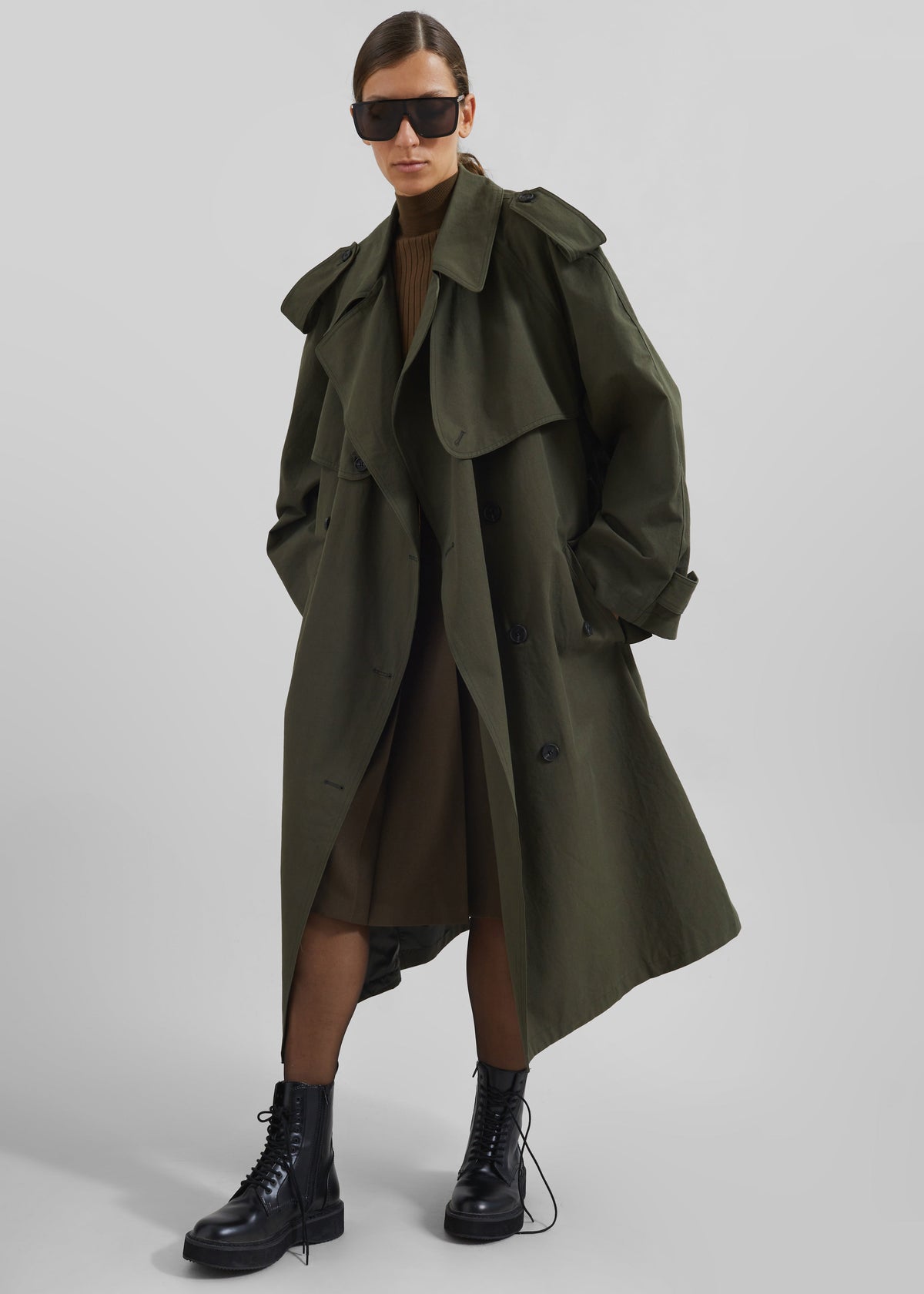 Tromso Convertible Trench - Khaki – view 1 of 12