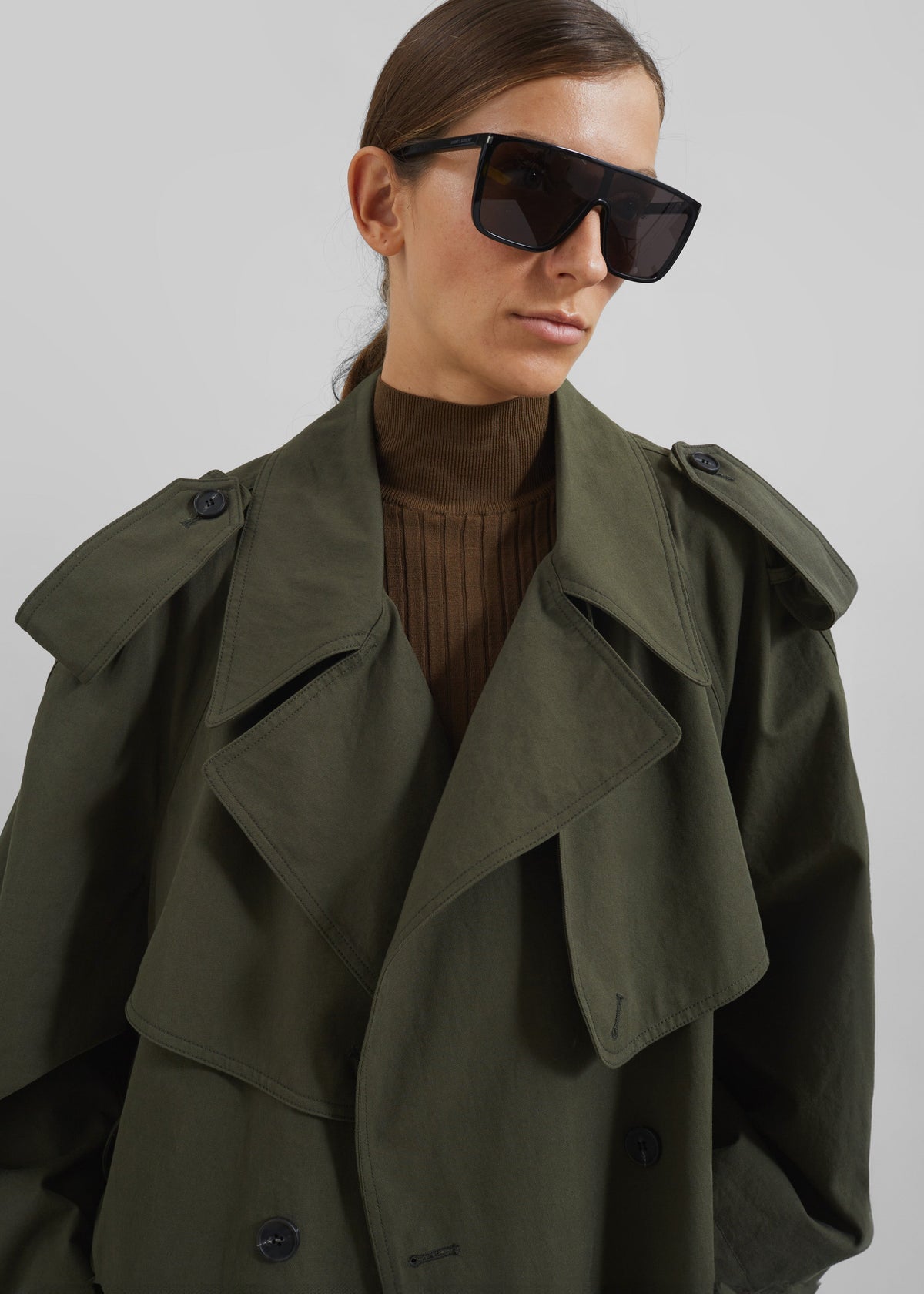 Tromso Convertible Trench - Khaki – view 4 of 12