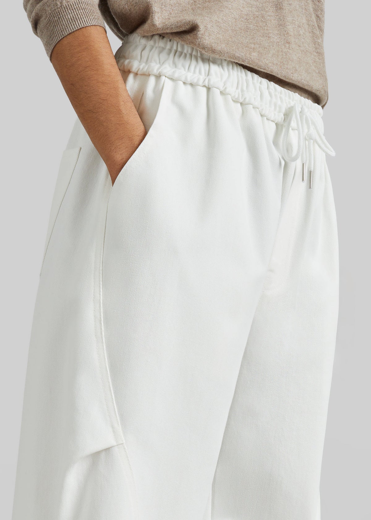 Tulsa Curved Pants - White – view 4 of 6
