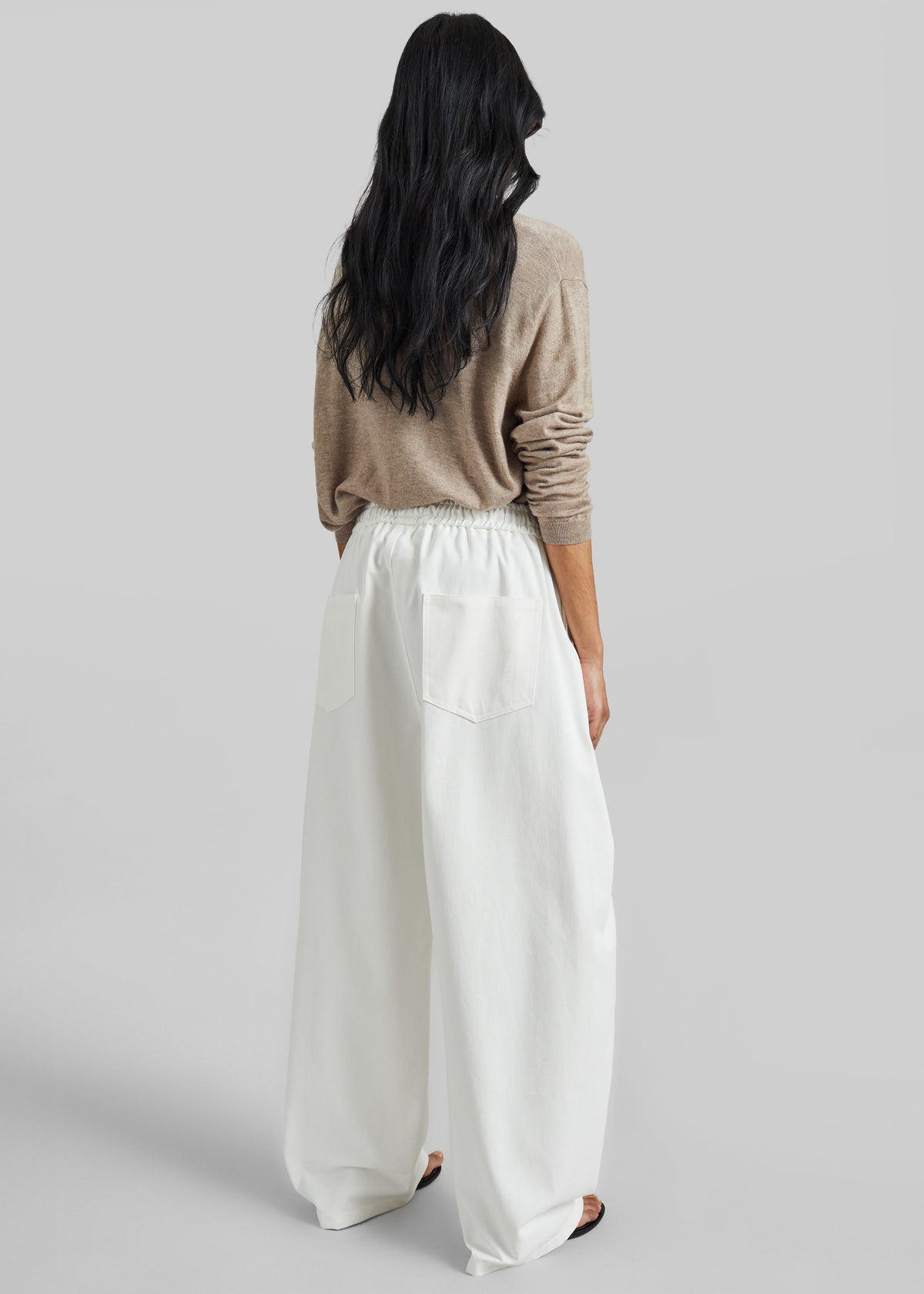 Tulsa Curved Pants - White – view 5 of 6