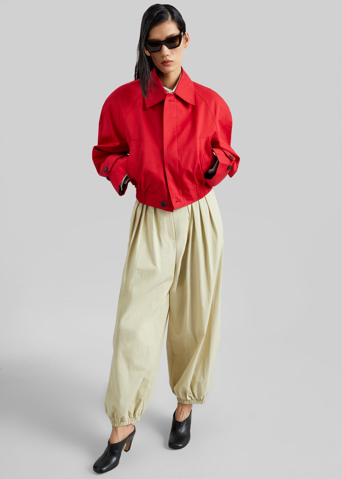 Turenne Curved Jacket - Red – view 6 of 11