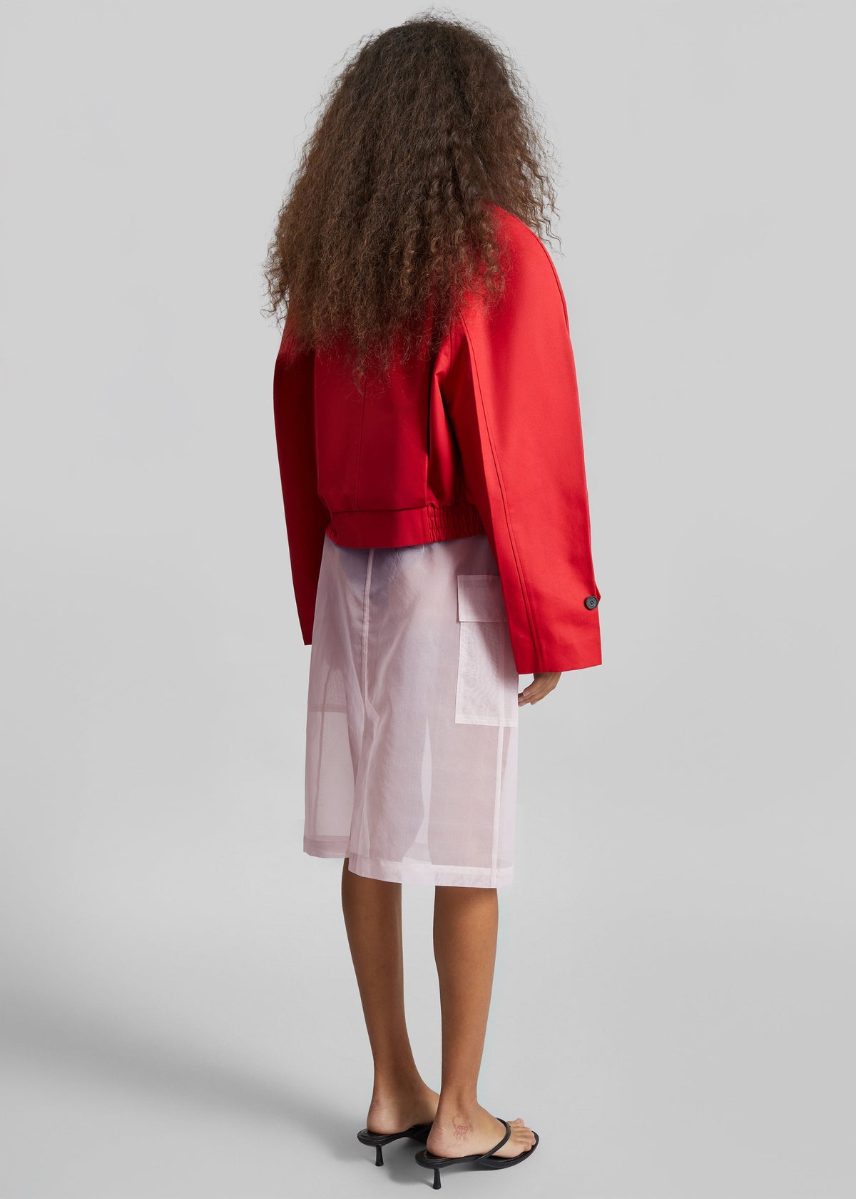 Turenne Curved Jacket - Red – view 10 of 11