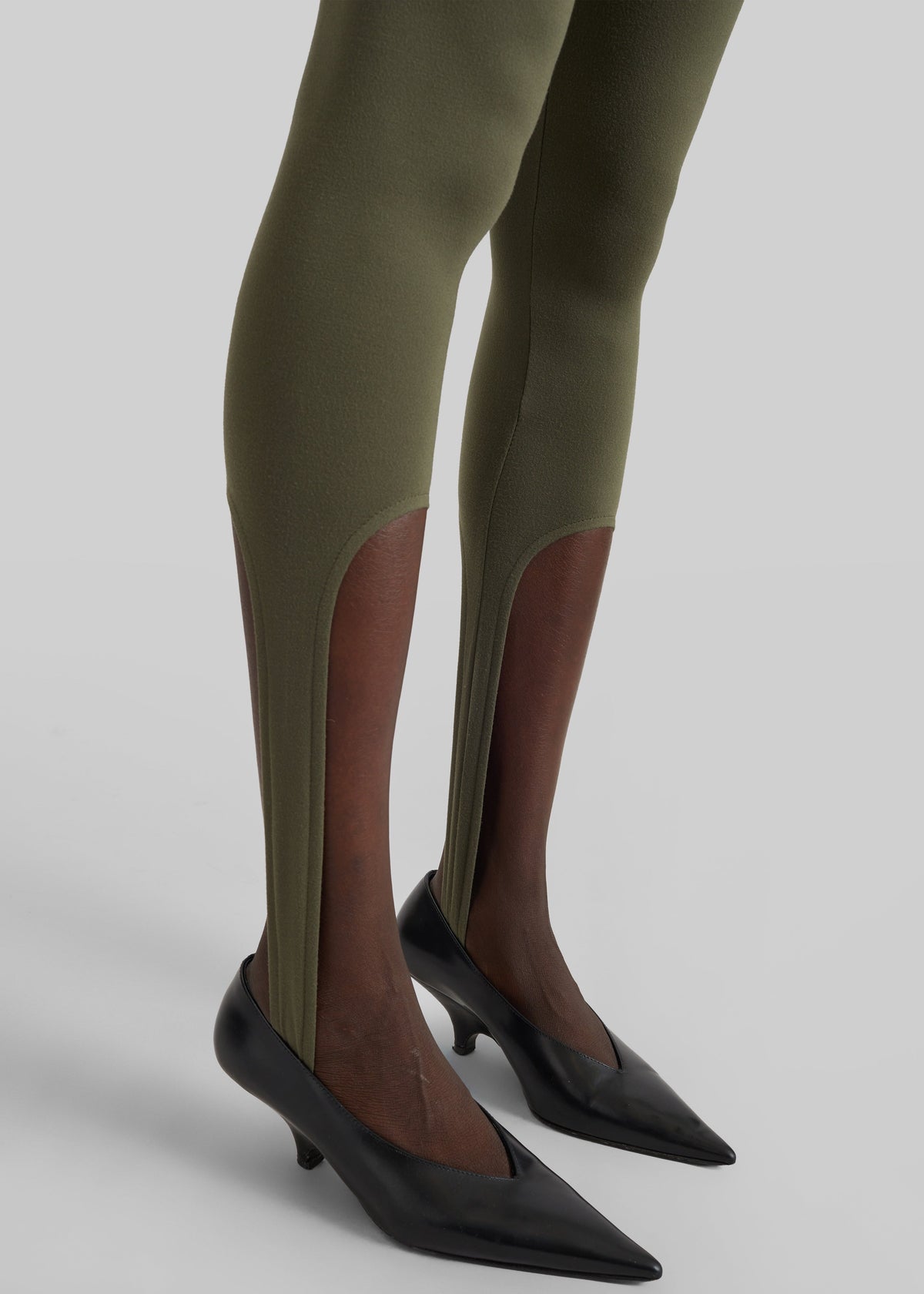 Twilla Stirrup Leggings - Olive – view 4 of 8